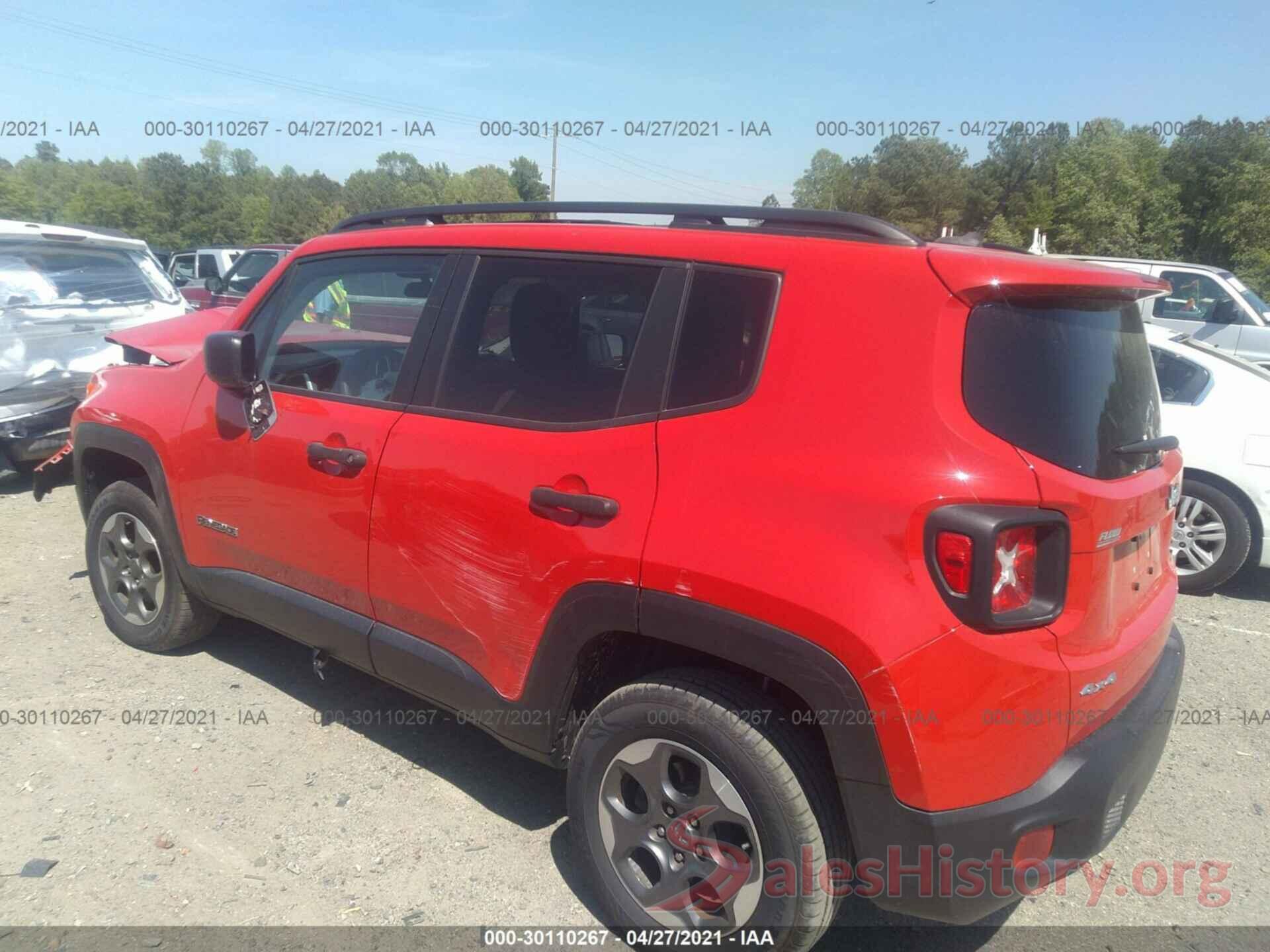 ZACCJBAB5HPF29326 2017 JEEP RENEGADE