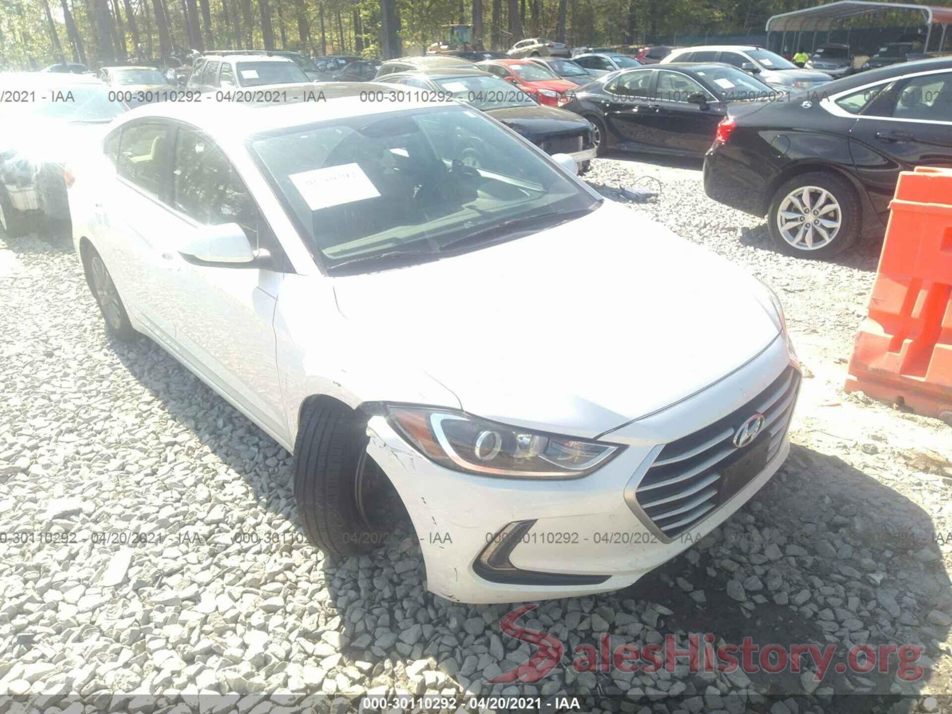 5NPD84LF1HH116954 2017 HYUNDAI ELANTRA