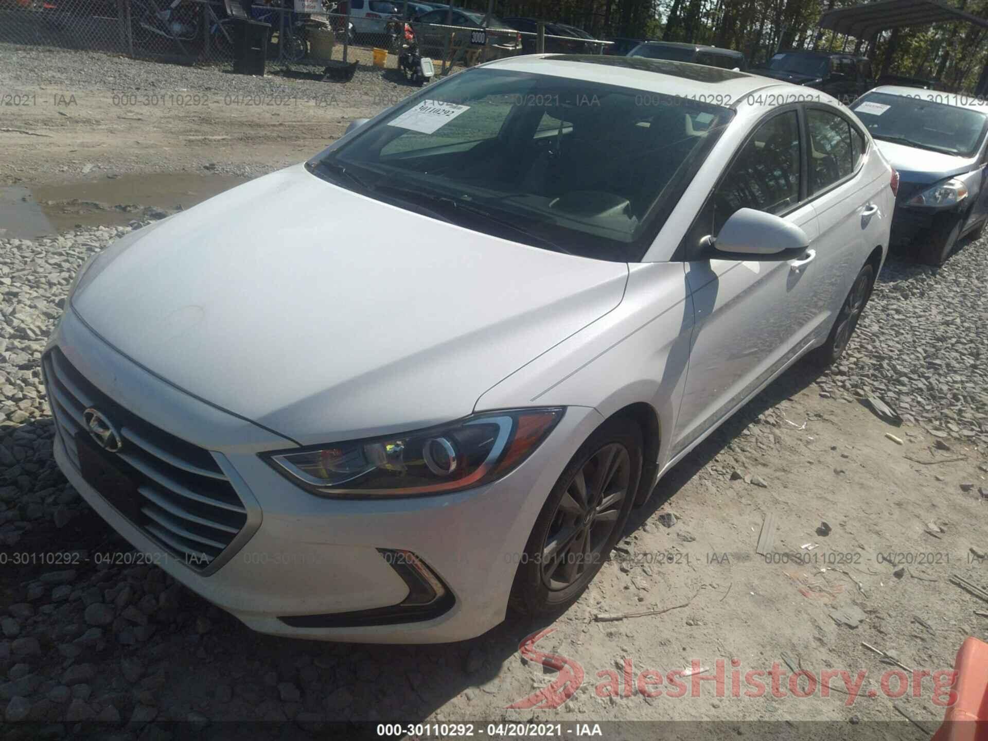 5NPD84LF1HH116954 2017 HYUNDAI ELANTRA