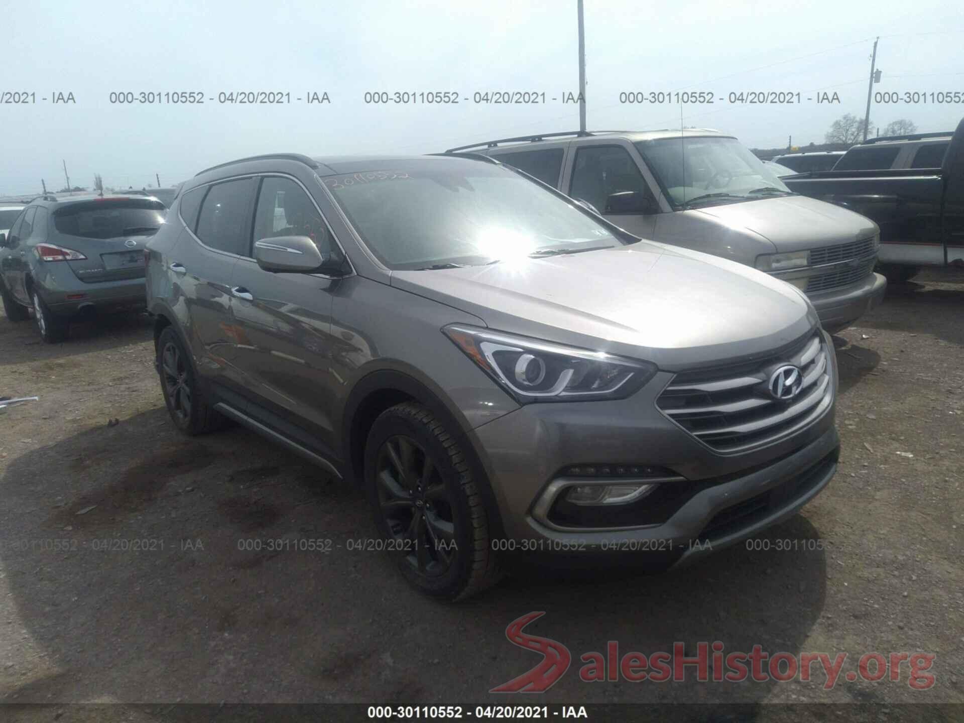 5XYZWDLA1HG474093 2017 HYUNDAI SANTA FE SPORT