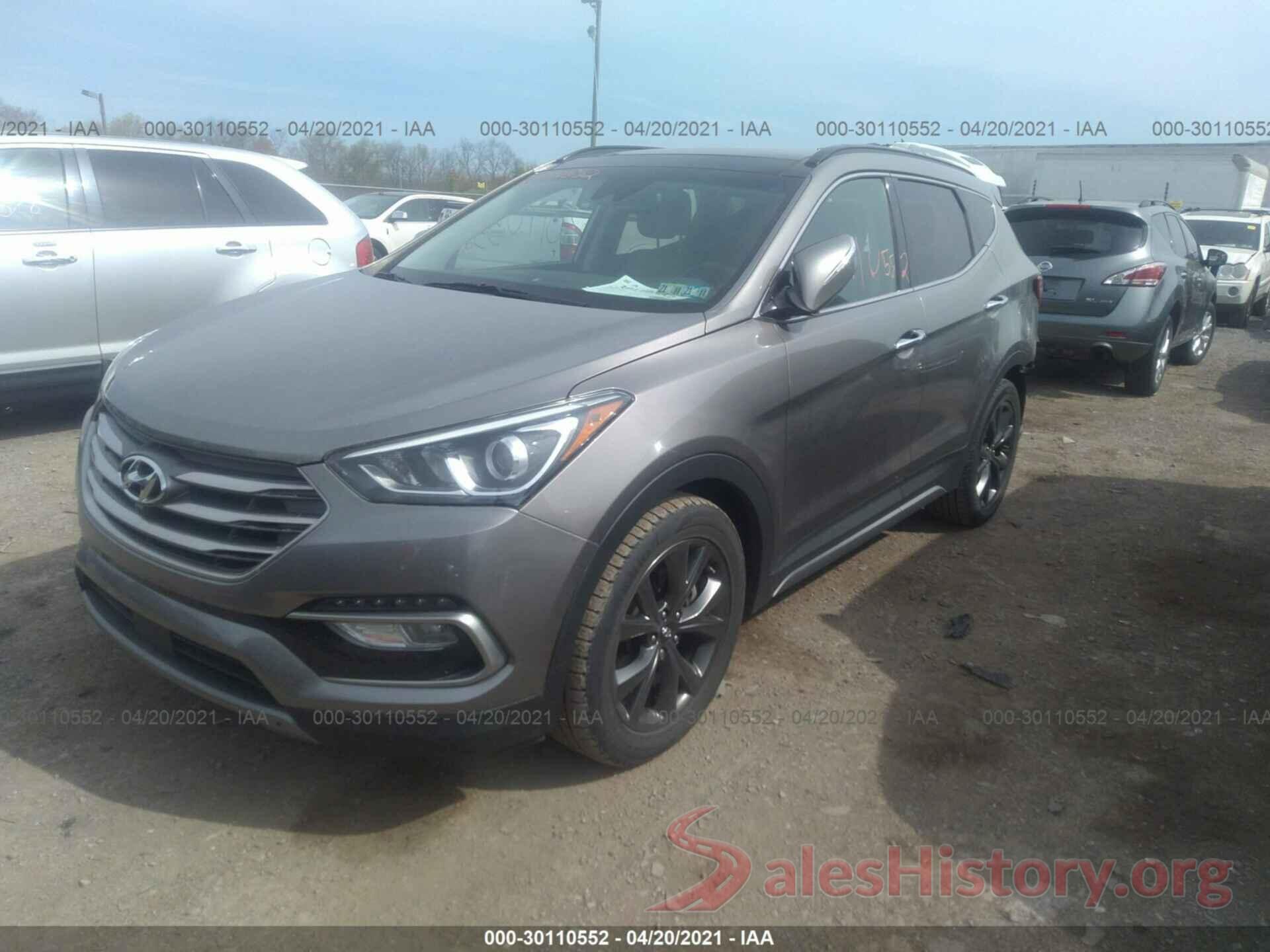 5XYZWDLA1HG474093 2017 HYUNDAI SANTA FE SPORT