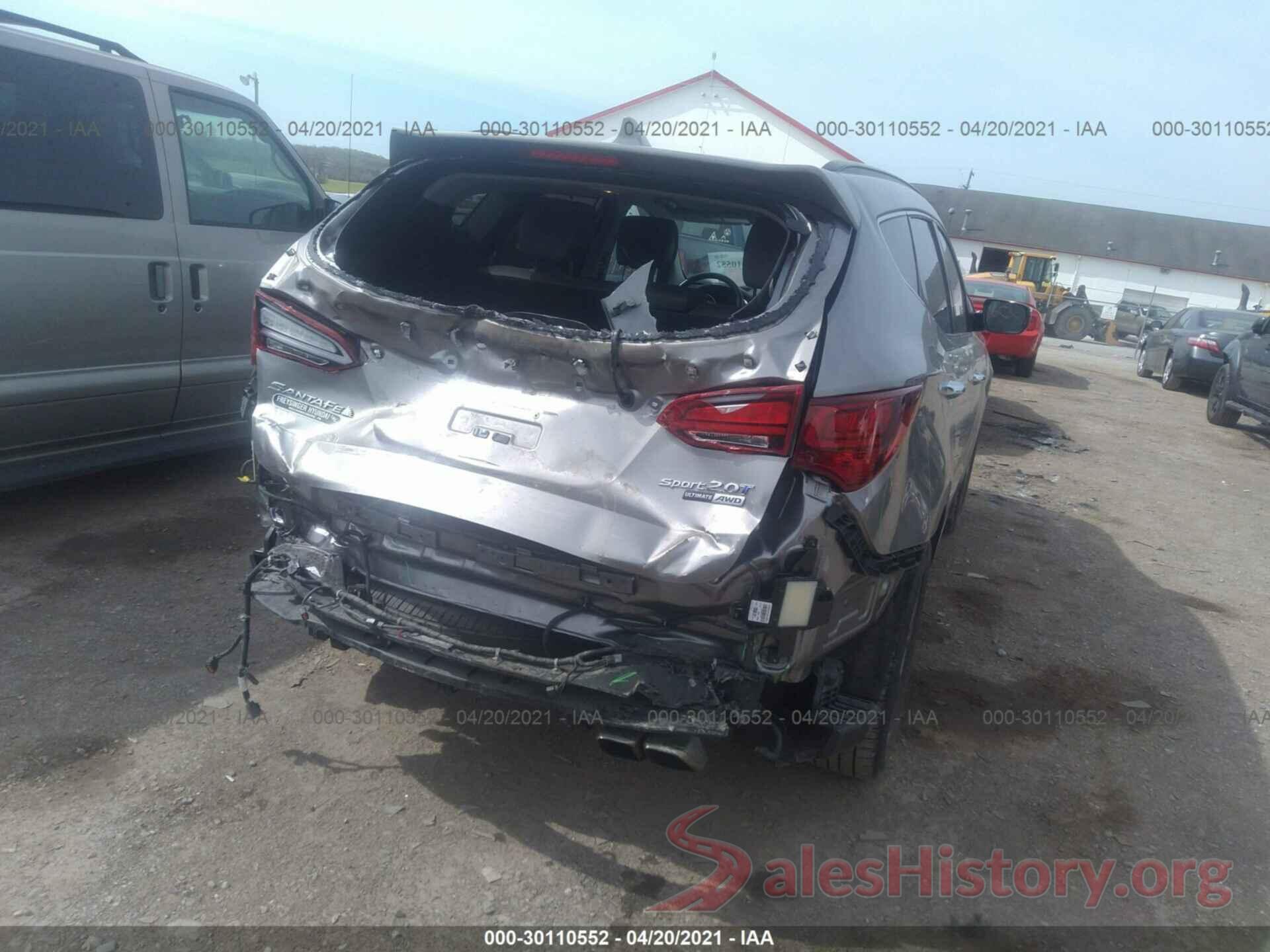 5XYZWDLA1HG474093 2017 HYUNDAI SANTA FE SPORT