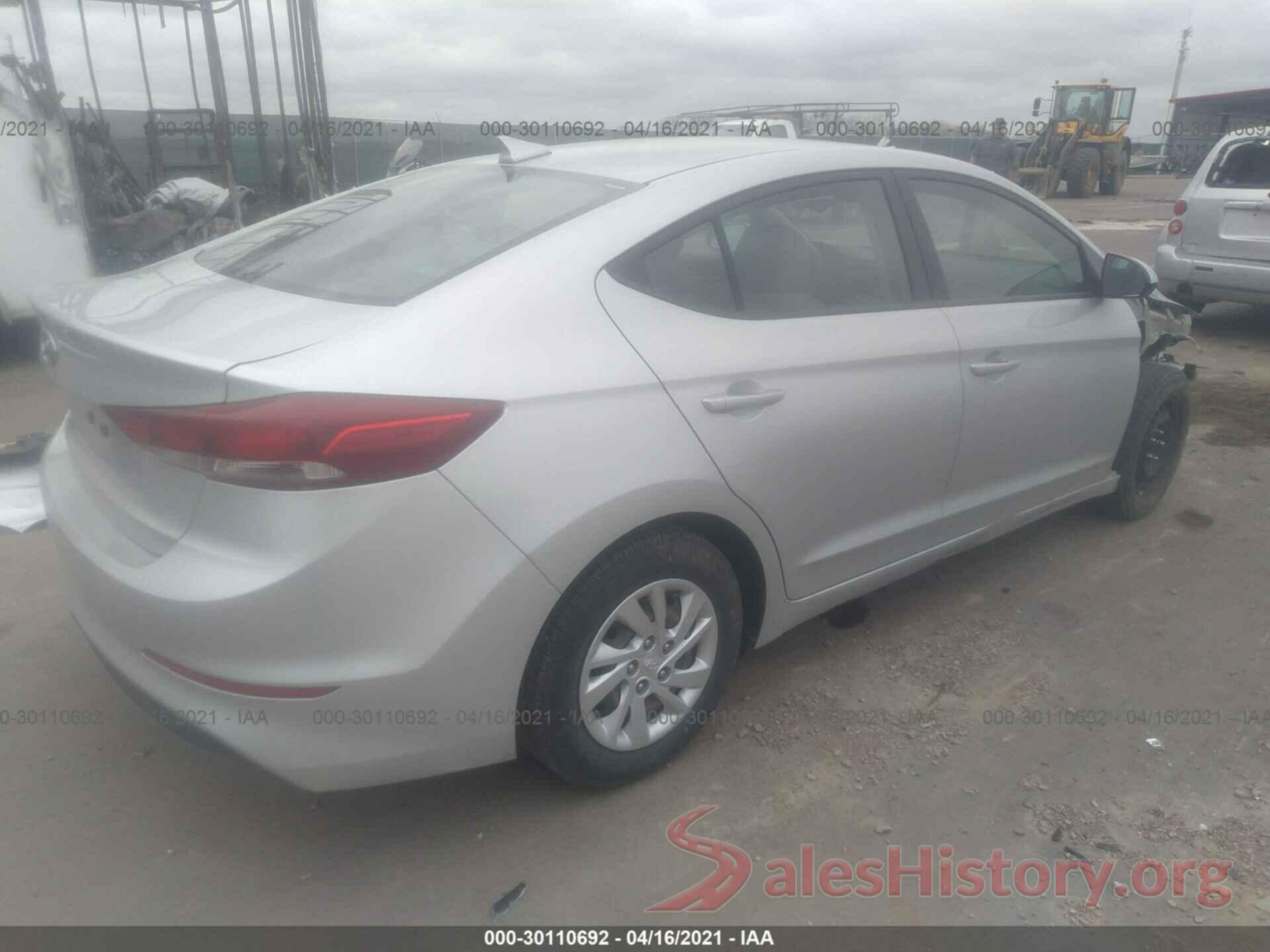 5NPD74LF1HH082193 2017 HYUNDAI ELANTRA