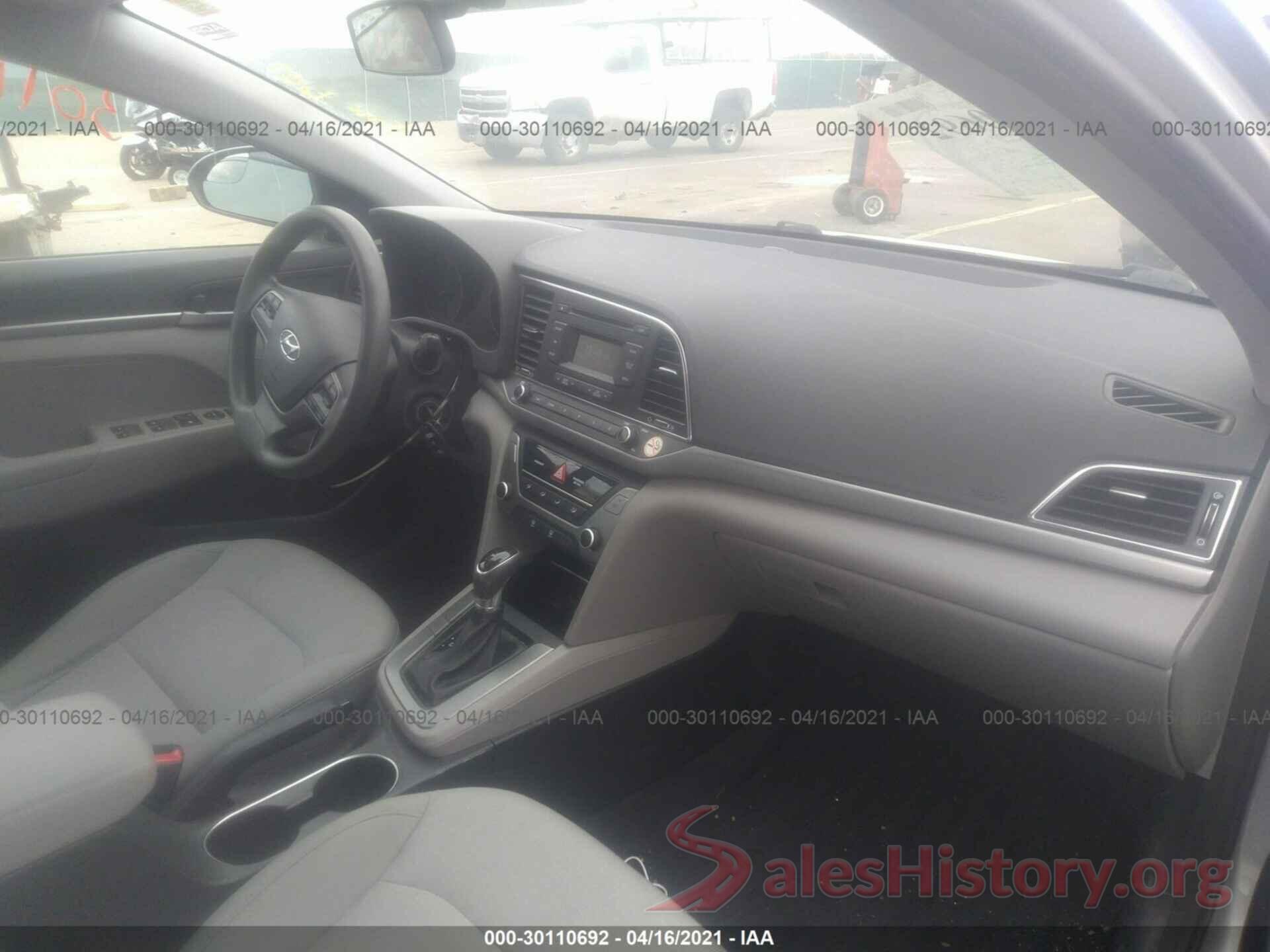 5NPD74LF1HH082193 2017 HYUNDAI ELANTRA