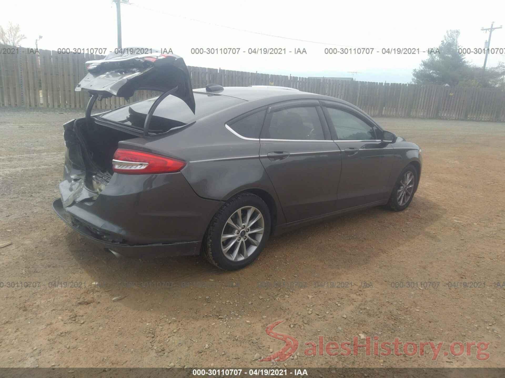 3FA6P0HD2HR148181 2017 FORD FUSION