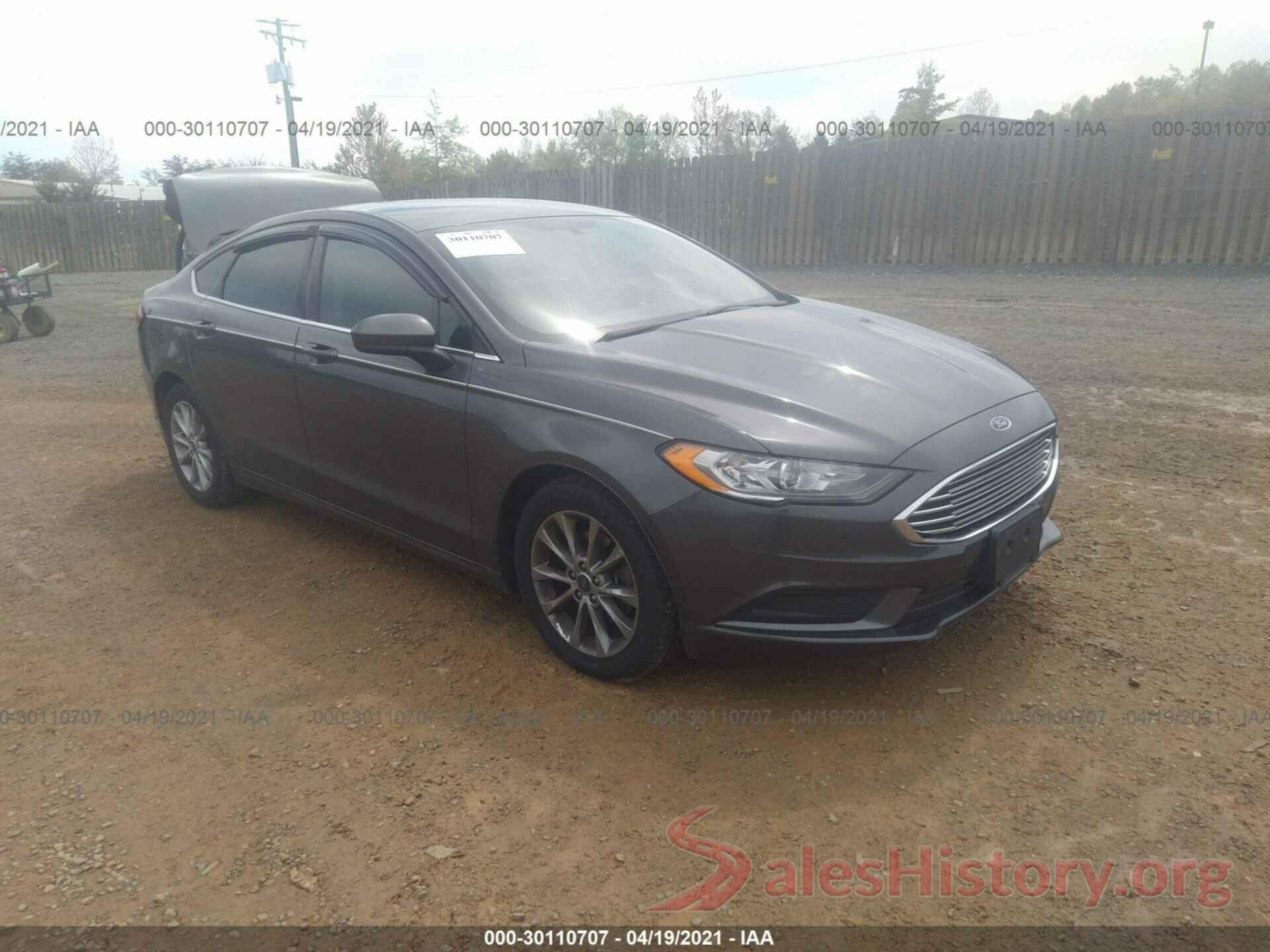 3FA6P0HD2HR148181 2017 FORD FUSION