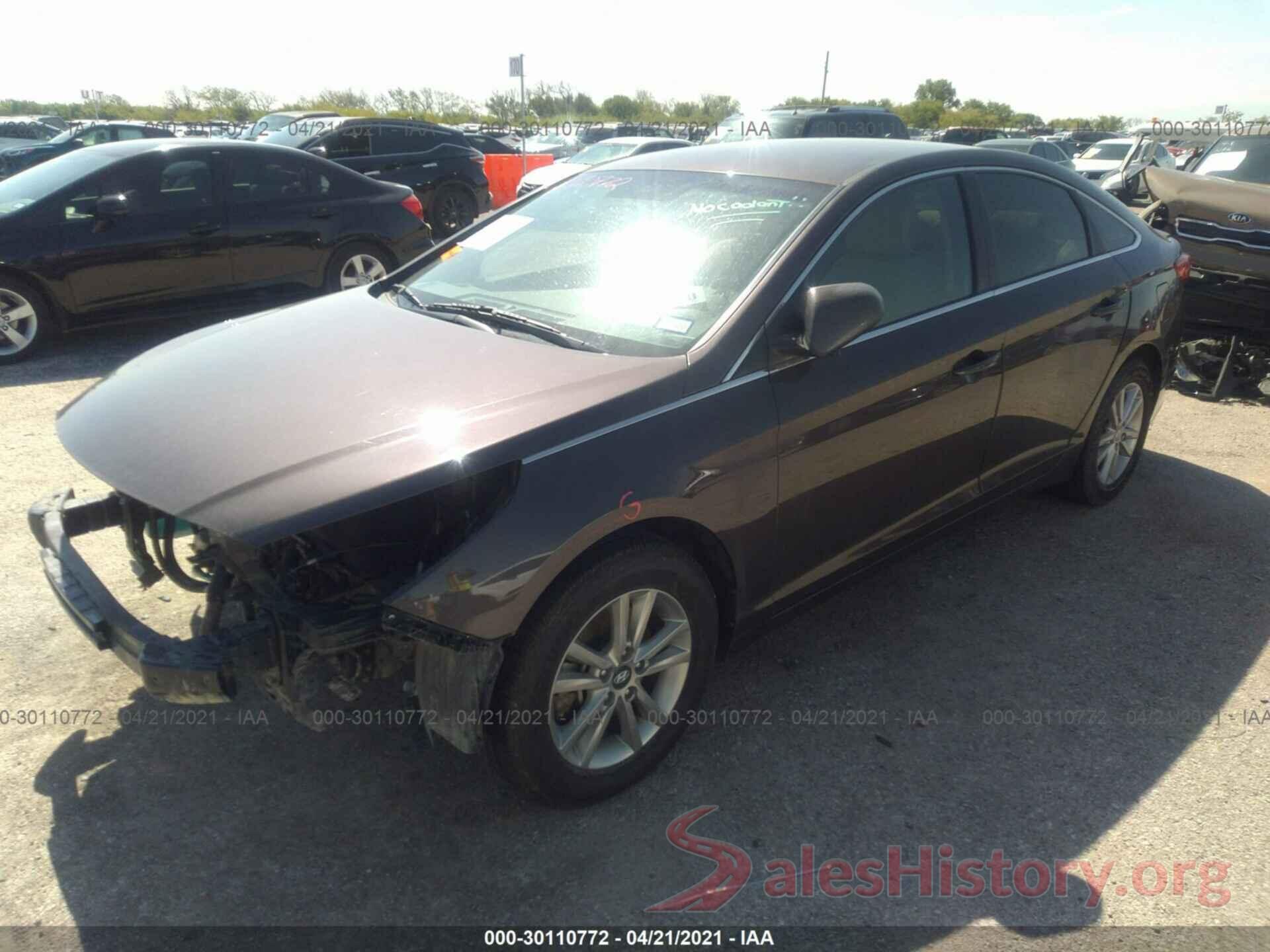 5NPE24AFXGH305562 2016 HYUNDAI SONATA