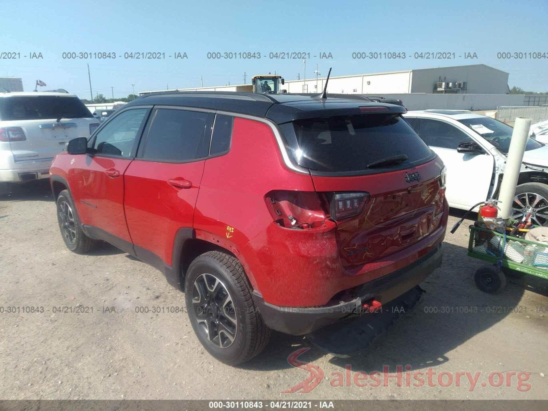 3C4NJDDBXLT163302 2020 JEEP COMPASS