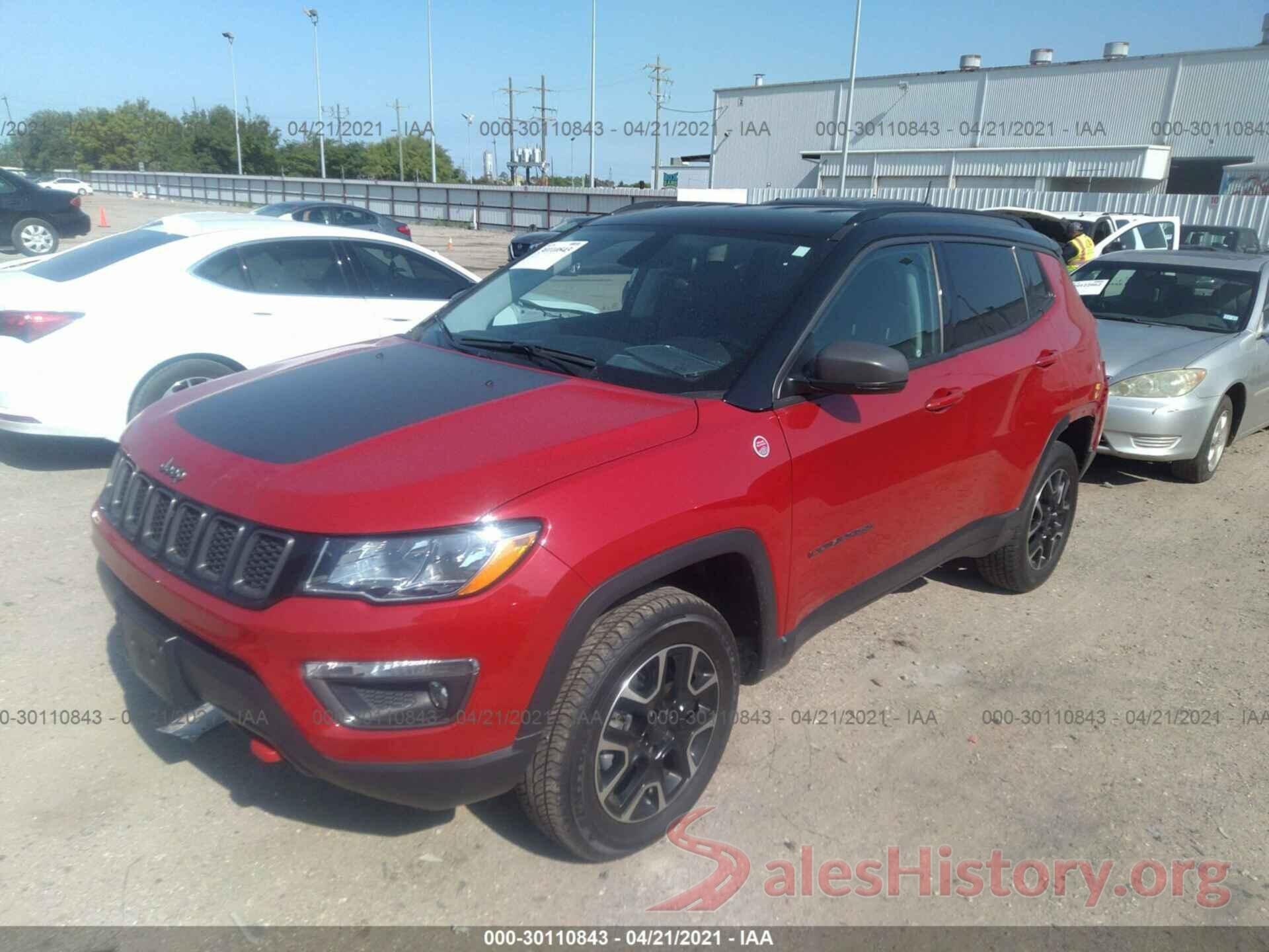 3C4NJDDBXLT163302 2020 JEEP COMPASS