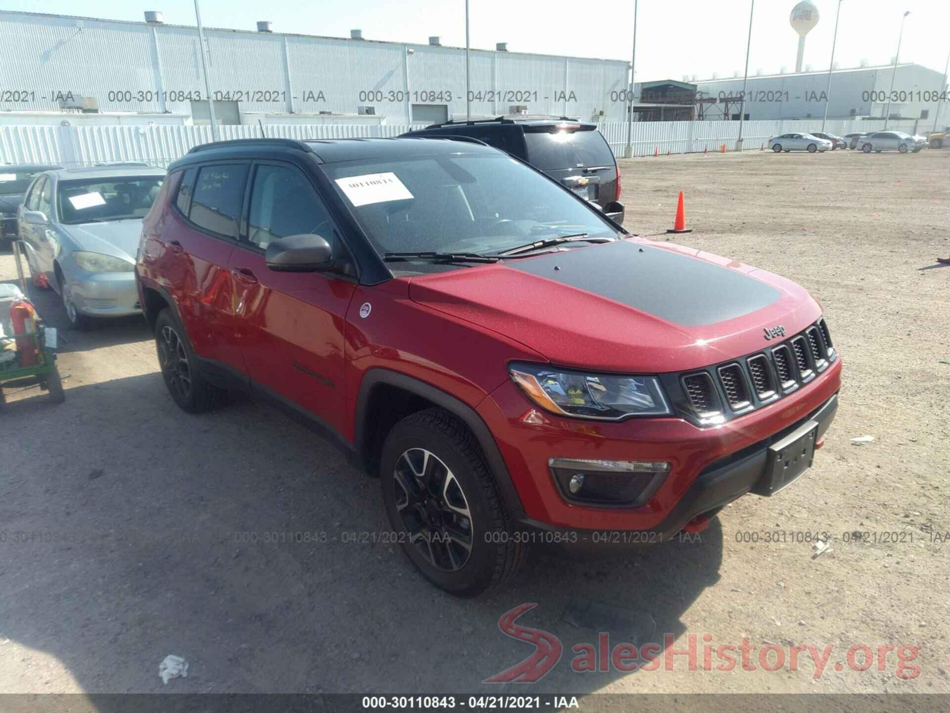 3C4NJDDBXLT163302 2020 JEEP COMPASS