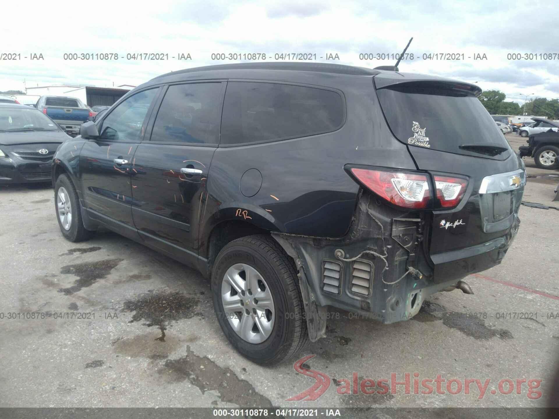 1GNKRFED8GJ152309 2016 CHEVROLET TRAVERSE