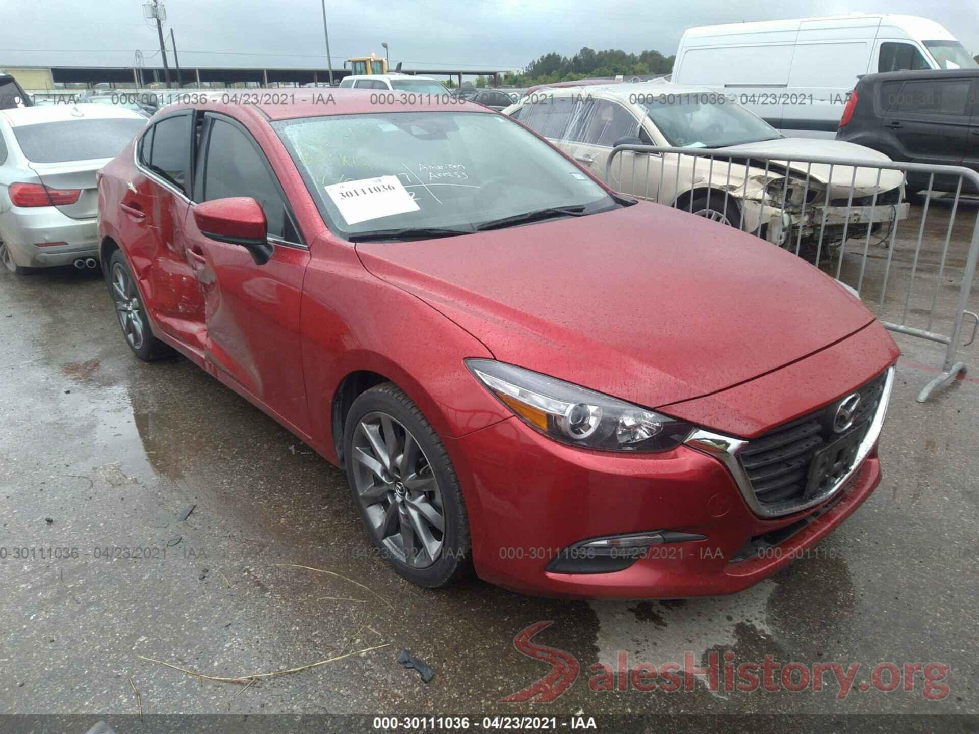 3MZBN1V33JM207738 2018 MAZDA MAZDA3 4-DOOR