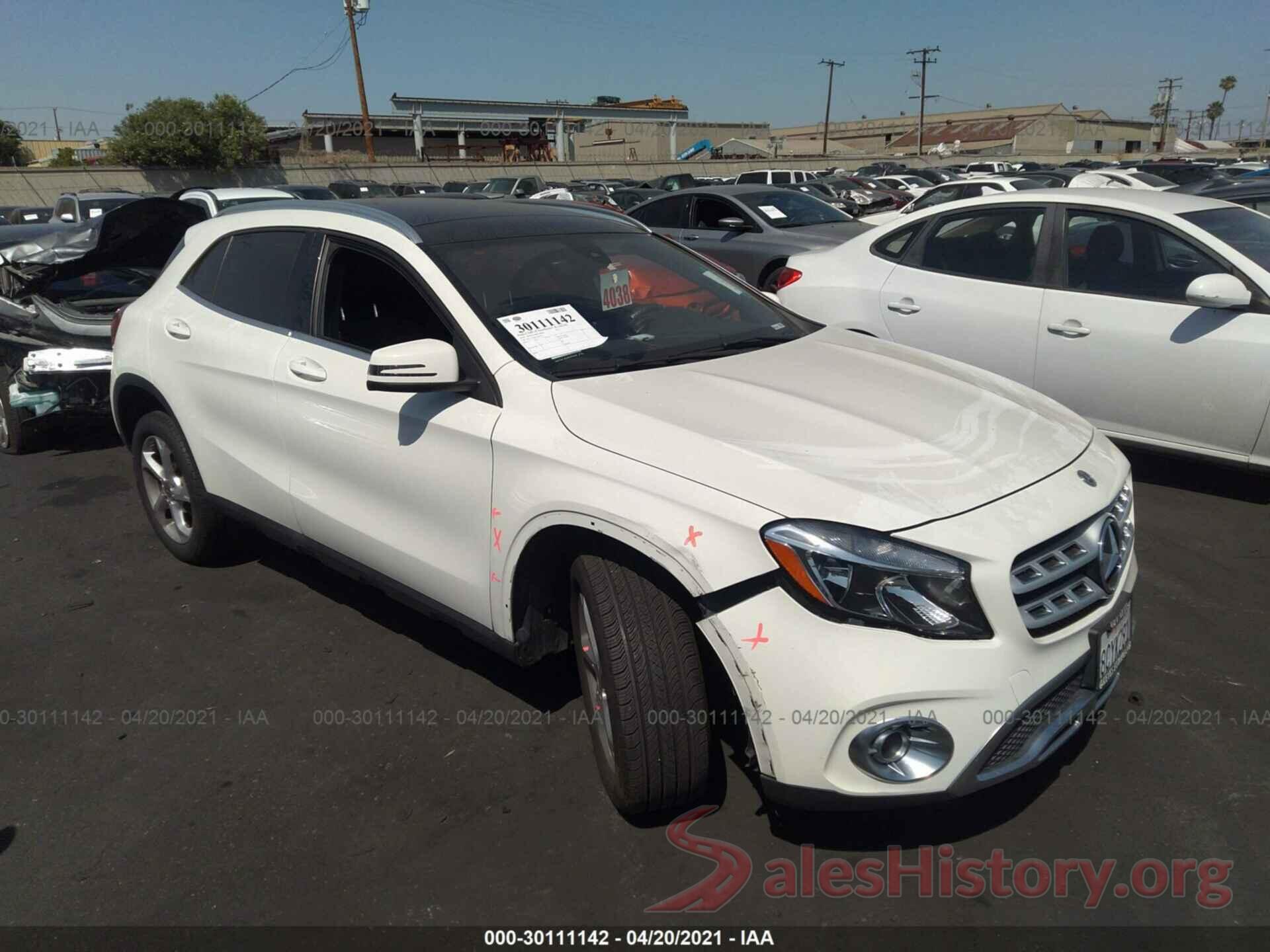 WDCTG4GB2JJ394176 2018 MERCEDES-BENZ GLA