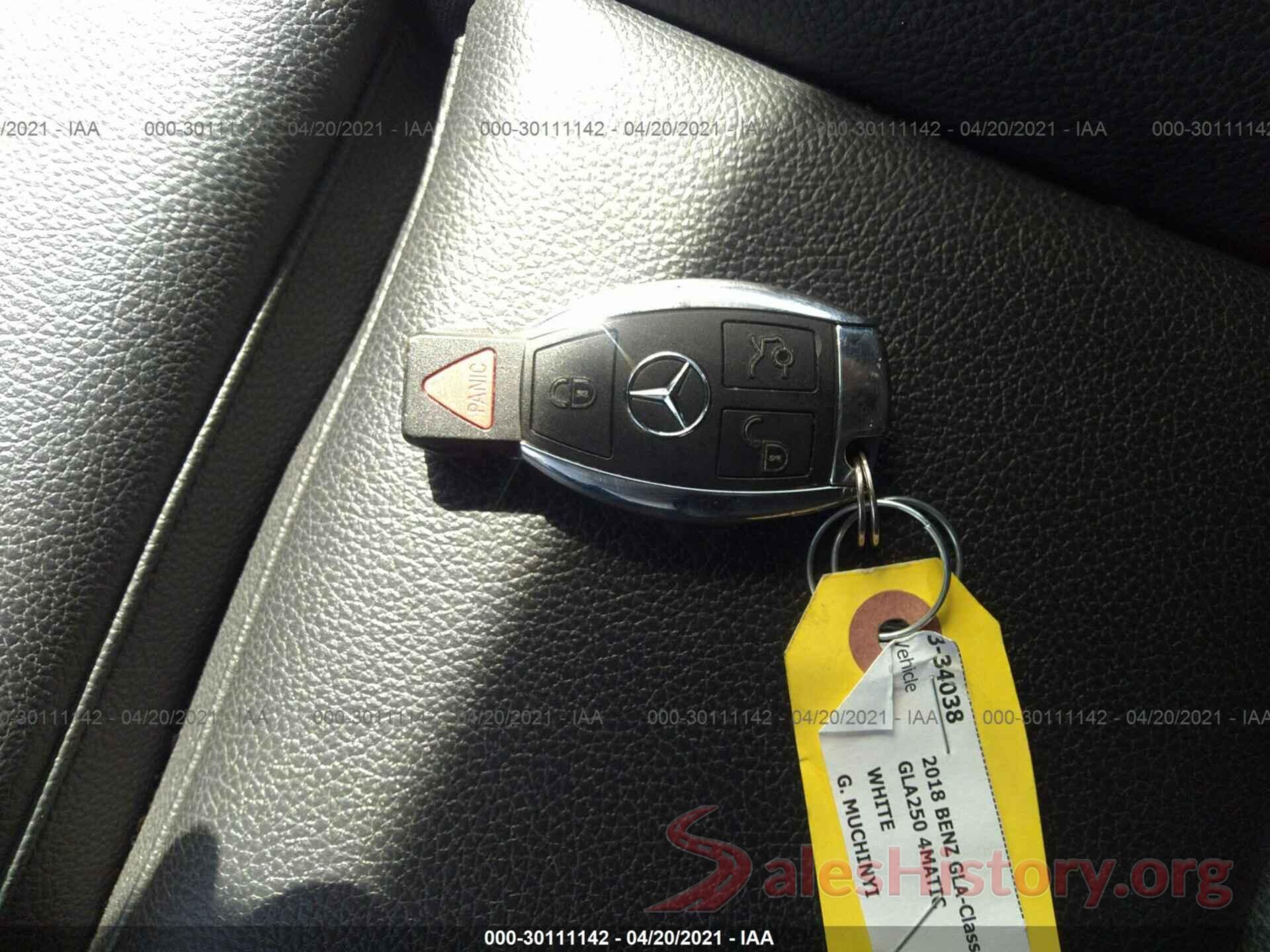 WDCTG4GB2JJ394176 2018 MERCEDES-BENZ GLA