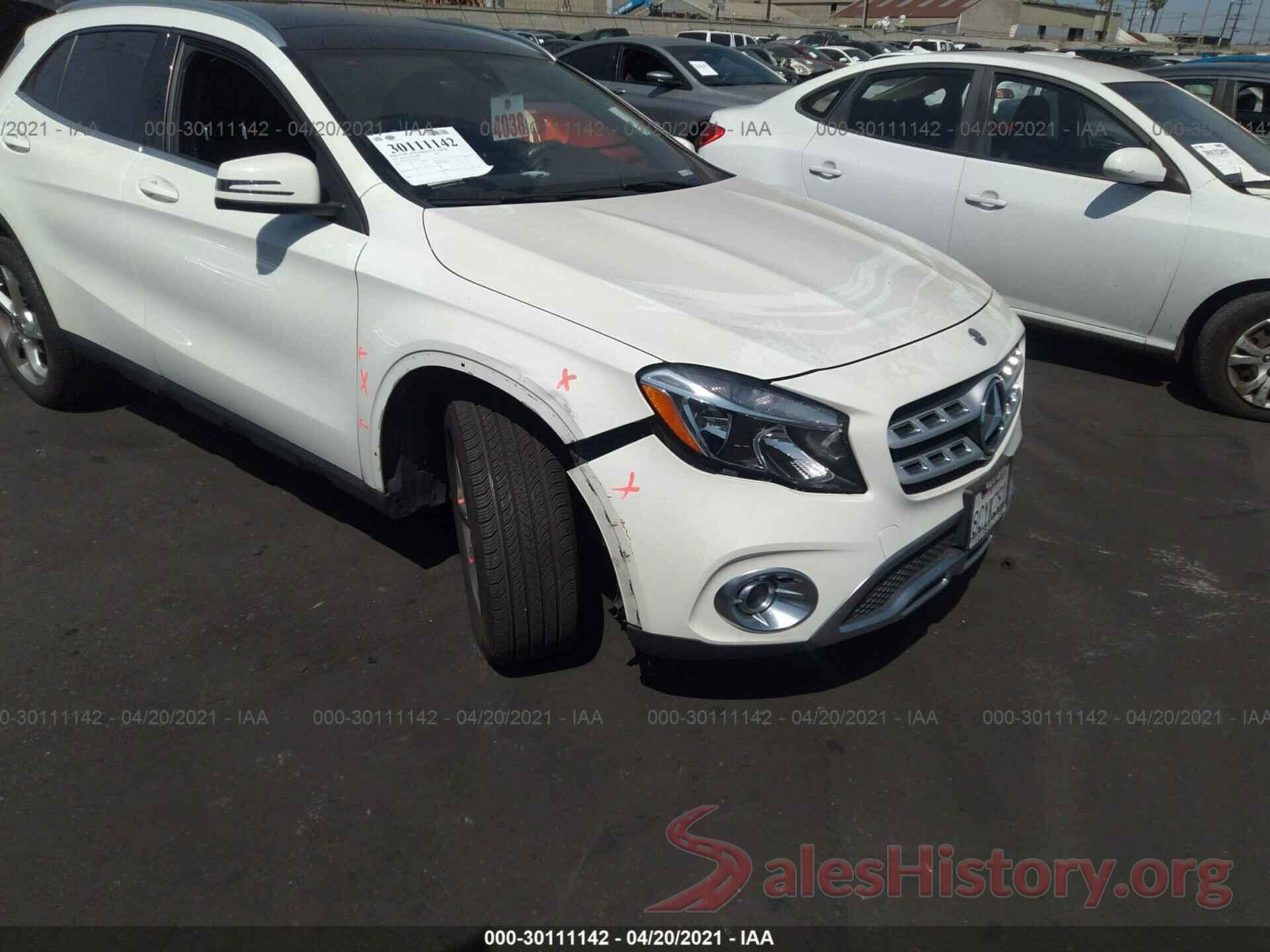 WDCTG4GB2JJ394176 2018 MERCEDES-BENZ GLA