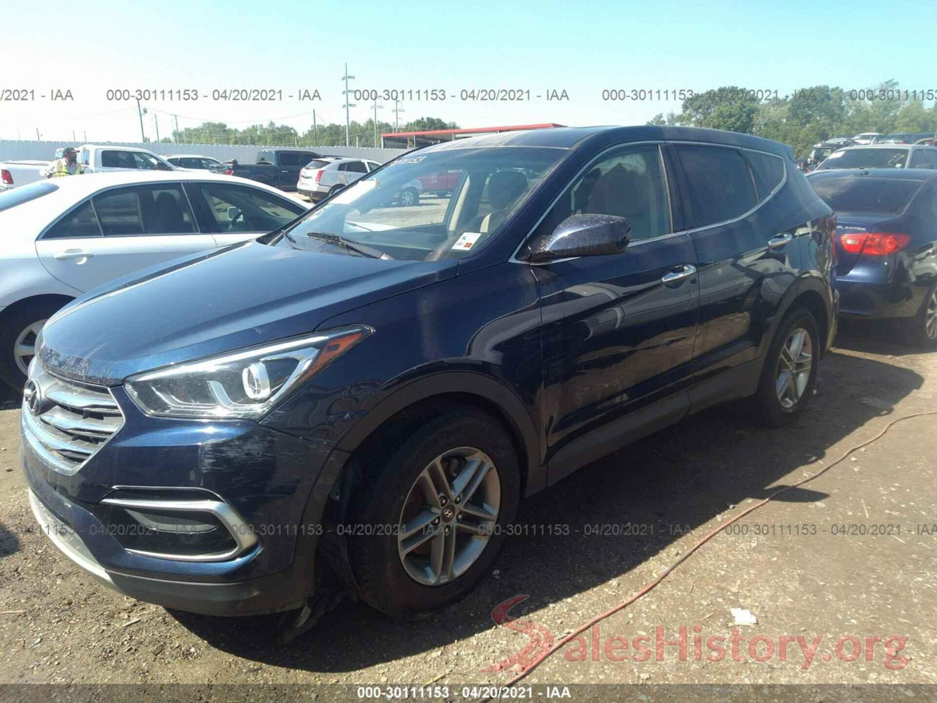 5XYZTDLB6HG460370 2017 HYUNDAI SANTA FE SPORT