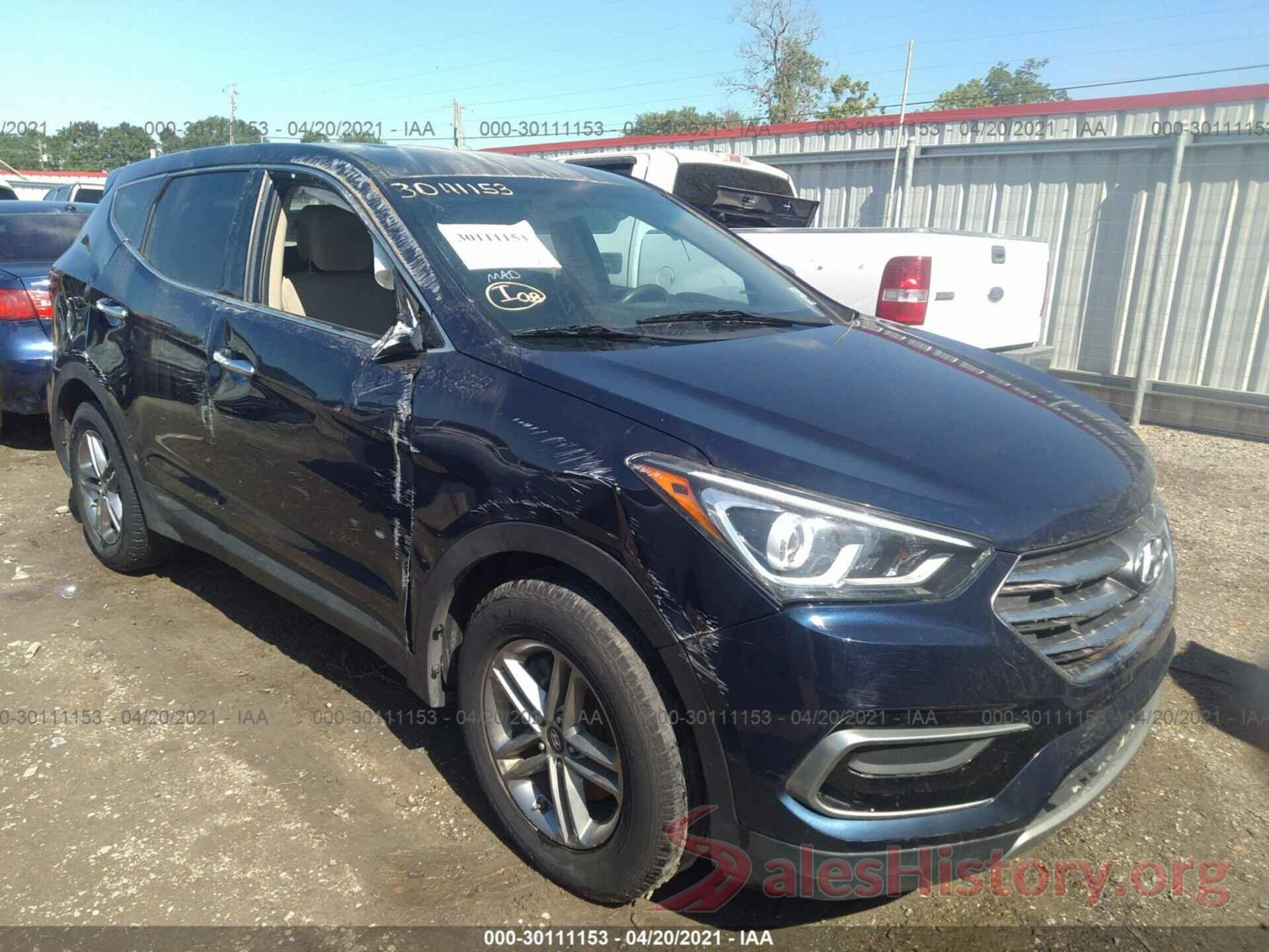 5XYZTDLB6HG460370 2017 HYUNDAI SANTA FE SPORT