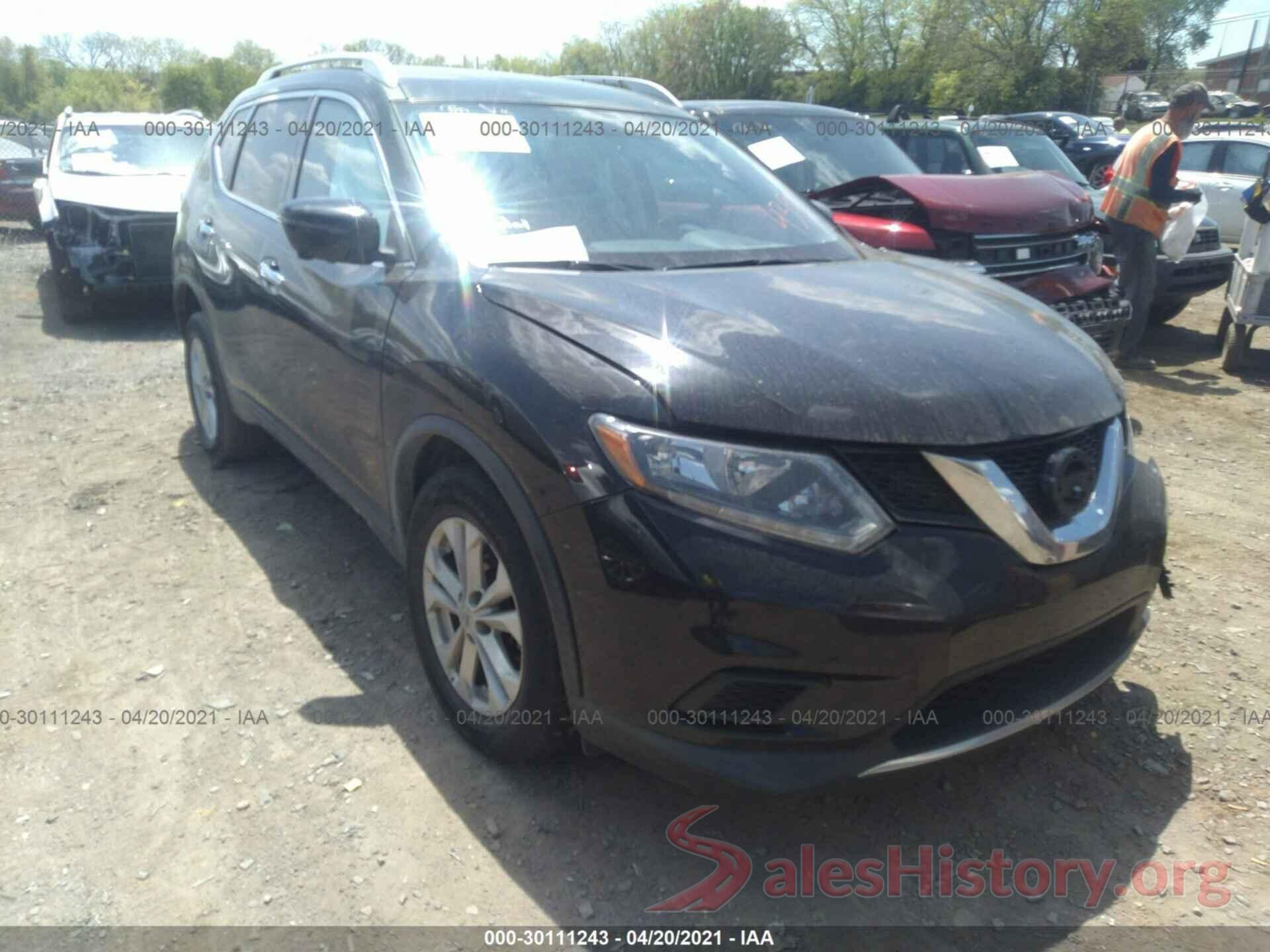 KNMAT2MT7GP734390 2016 NISSAN ROGUE