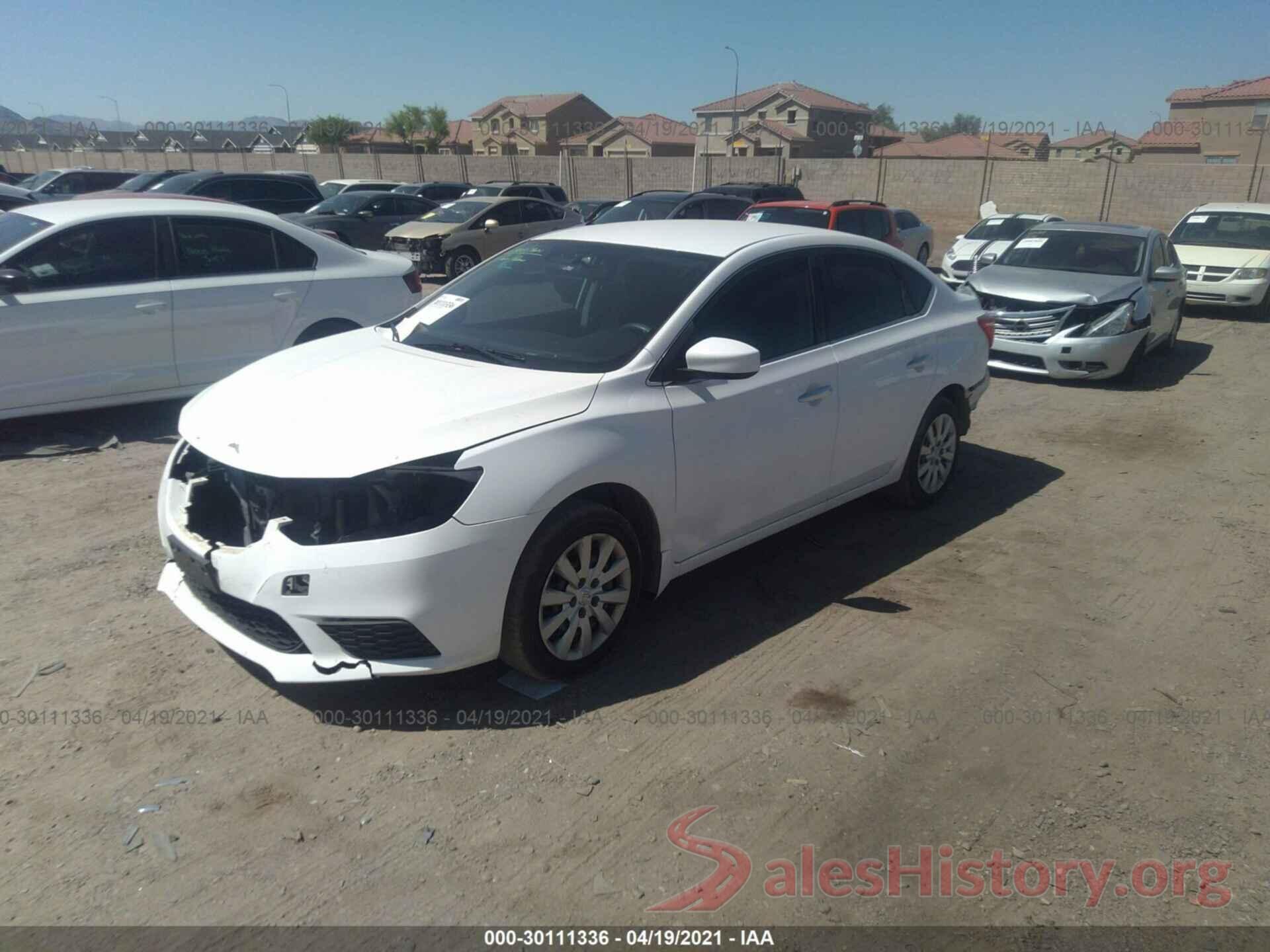 3N1AB7AP3HY223835 2017 NISSAN SENTRA