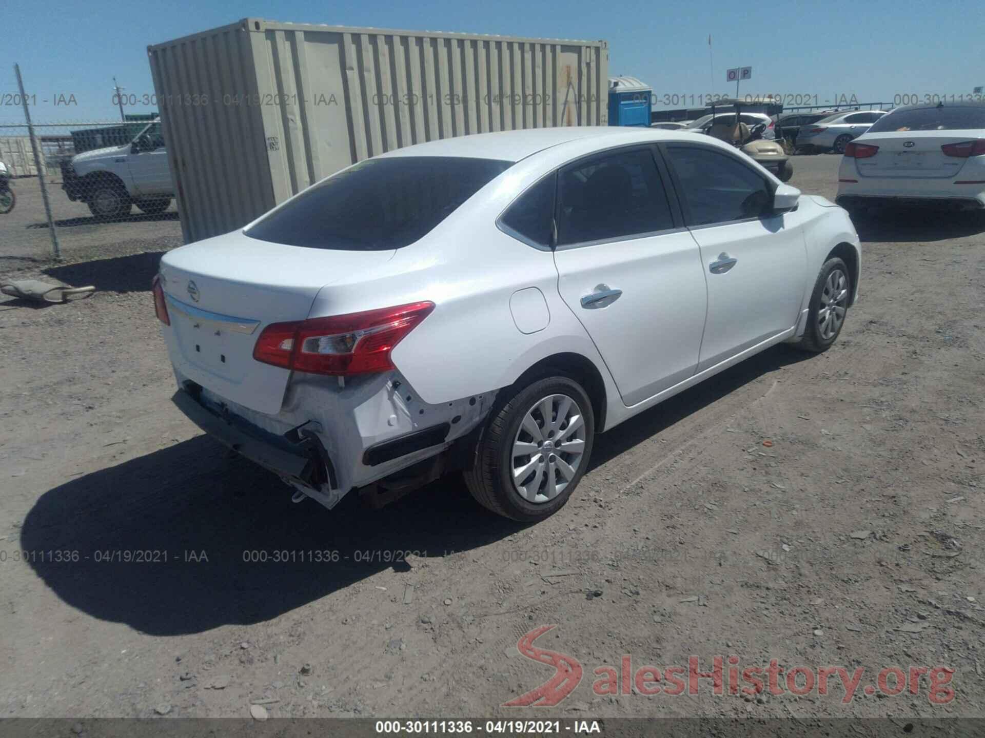 3N1AB7AP3HY223835 2017 NISSAN SENTRA