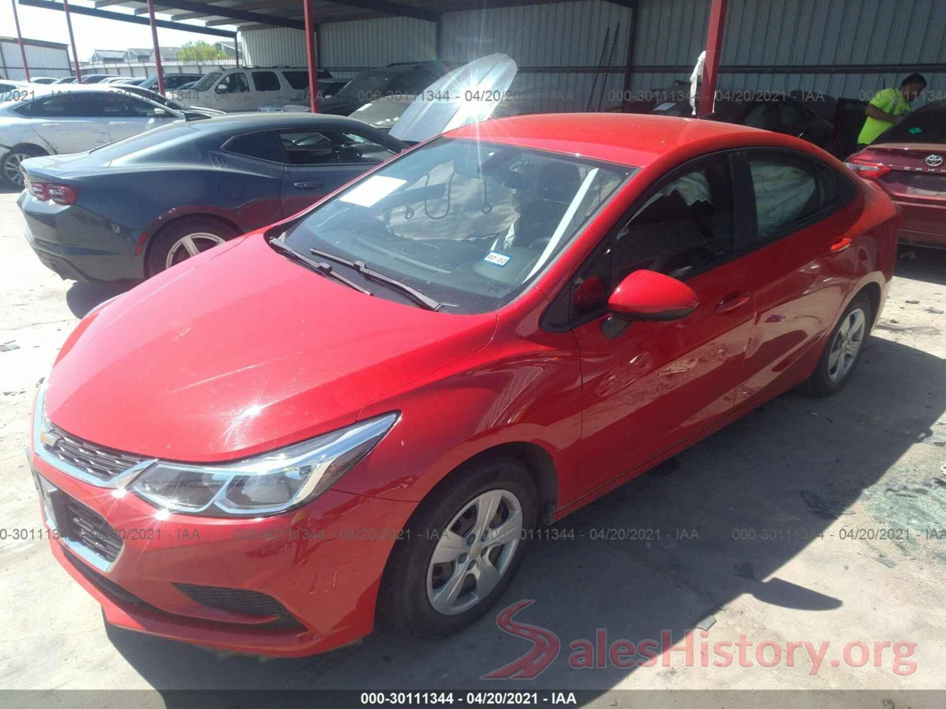 1G1BC5SM2H7133223 2017 CHEVROLET CRUZE