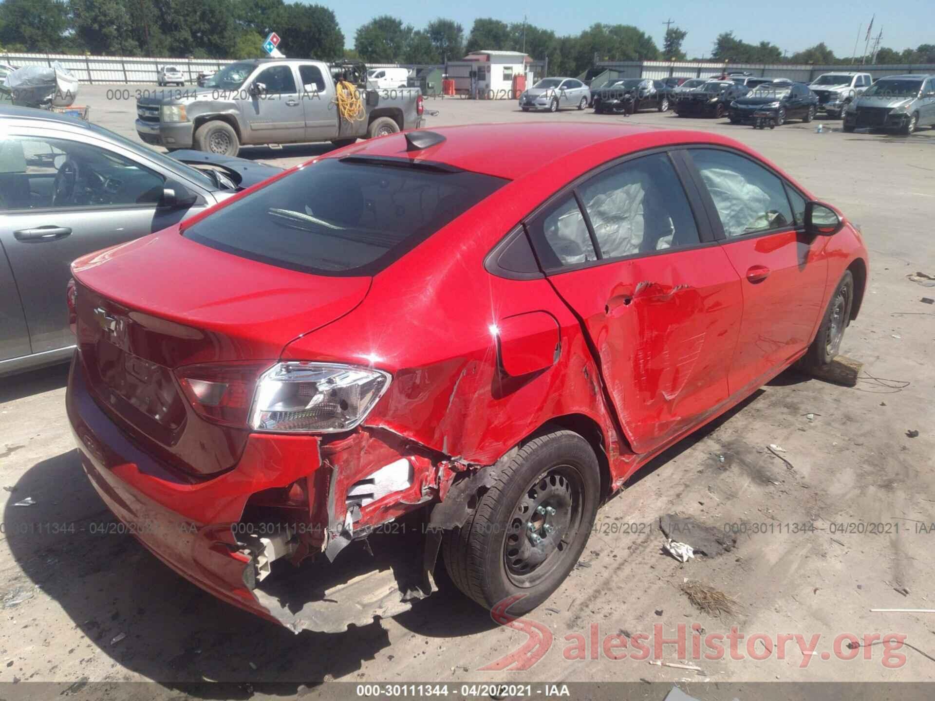 1G1BC5SM2H7133223 2017 CHEVROLET CRUZE