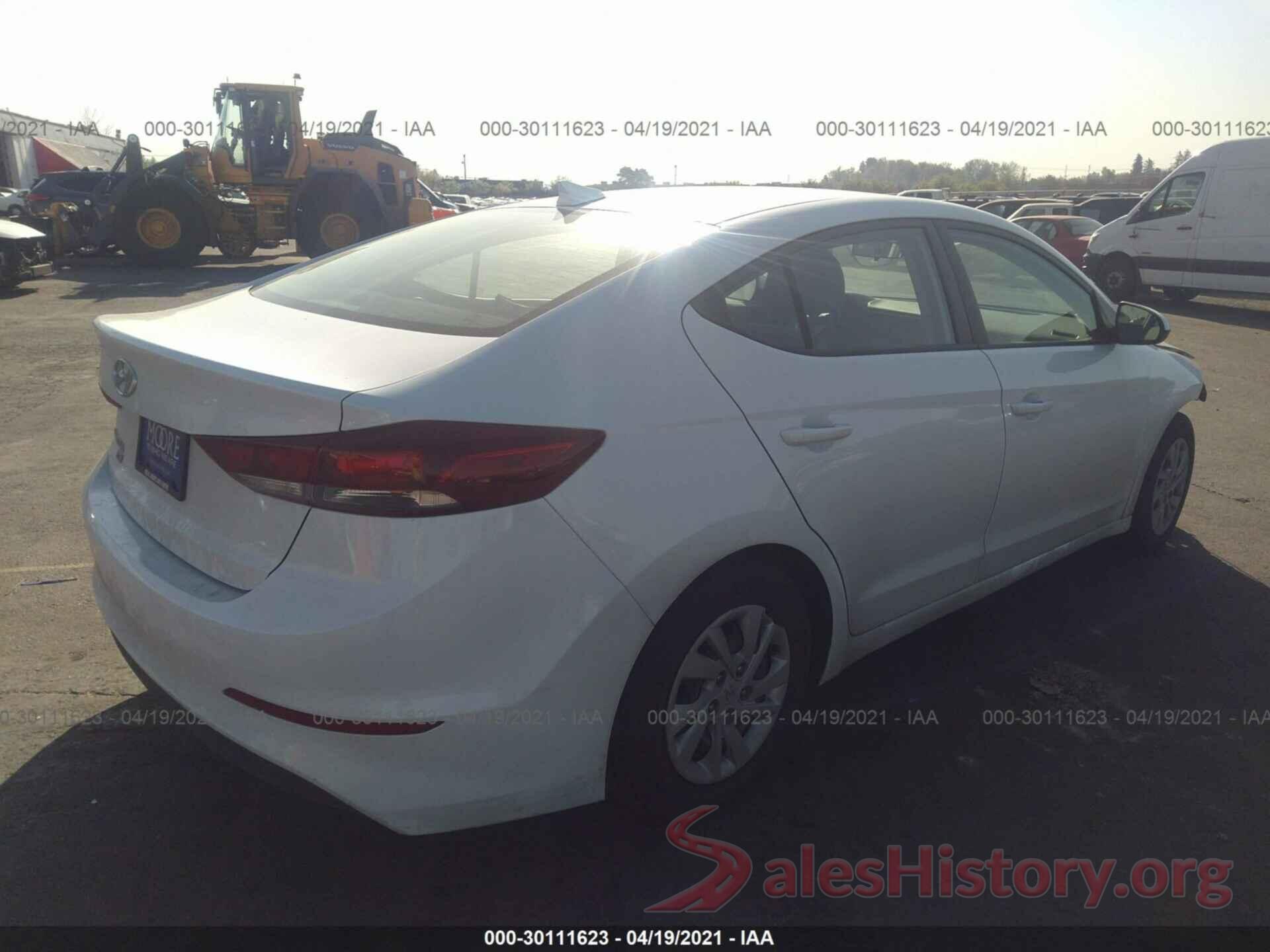 5NPD74LF1HH209461 2017 HYUNDAI ELANTRA