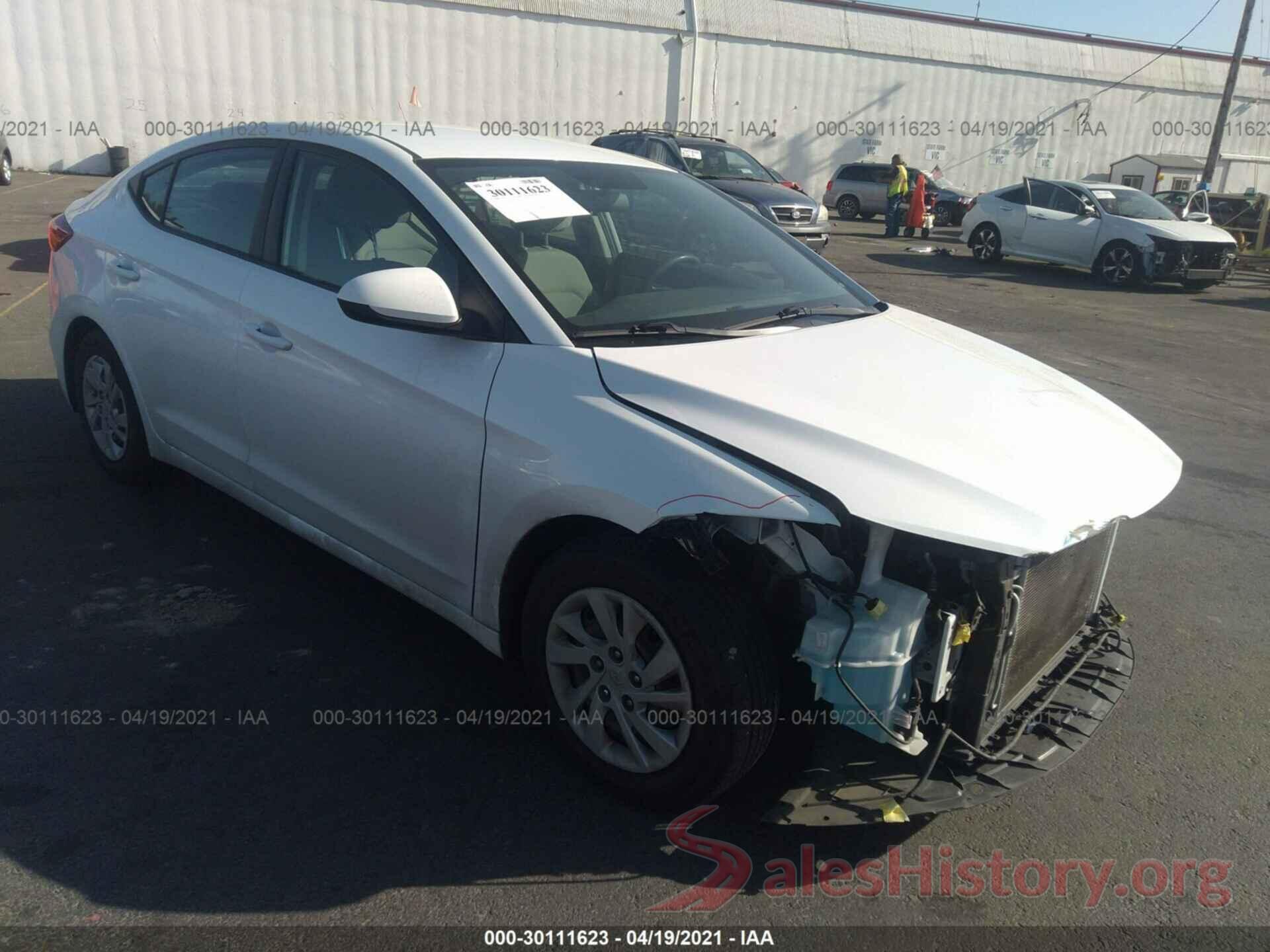 5NPD74LF1HH209461 2017 HYUNDAI ELANTRA