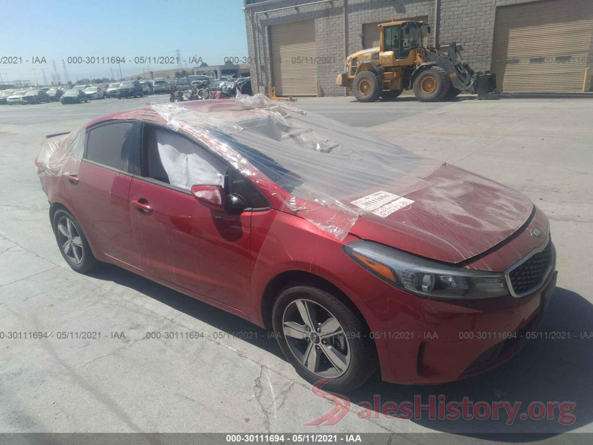 3KPFL4A78JE257520 2018 KIA FORTE