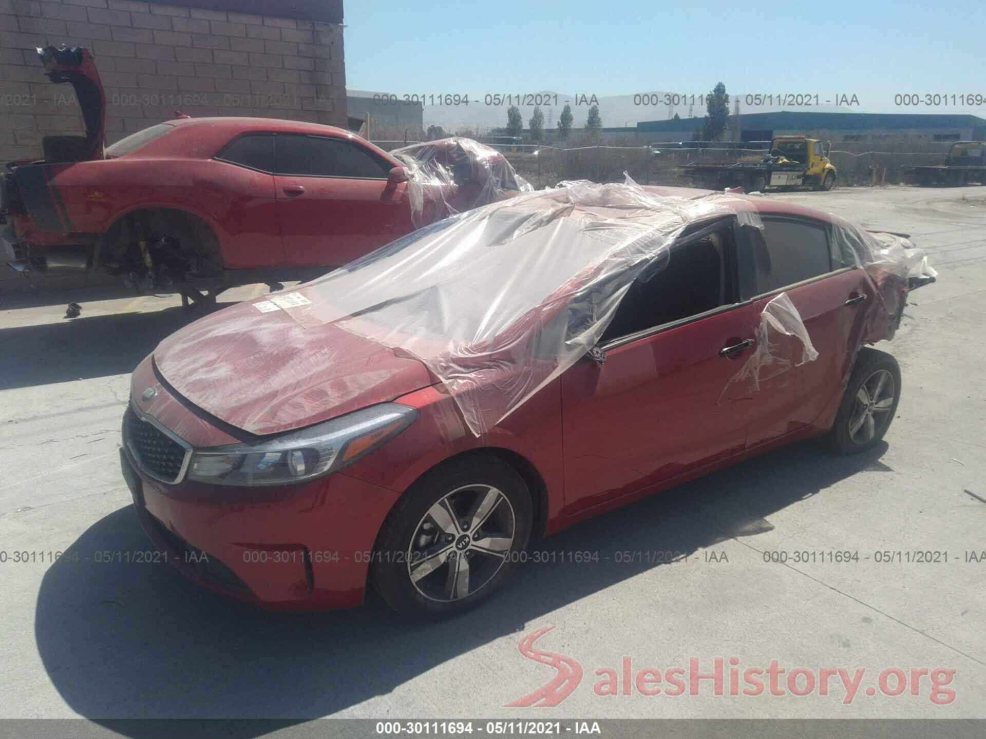 3KPFL4A78JE257520 2018 KIA FORTE