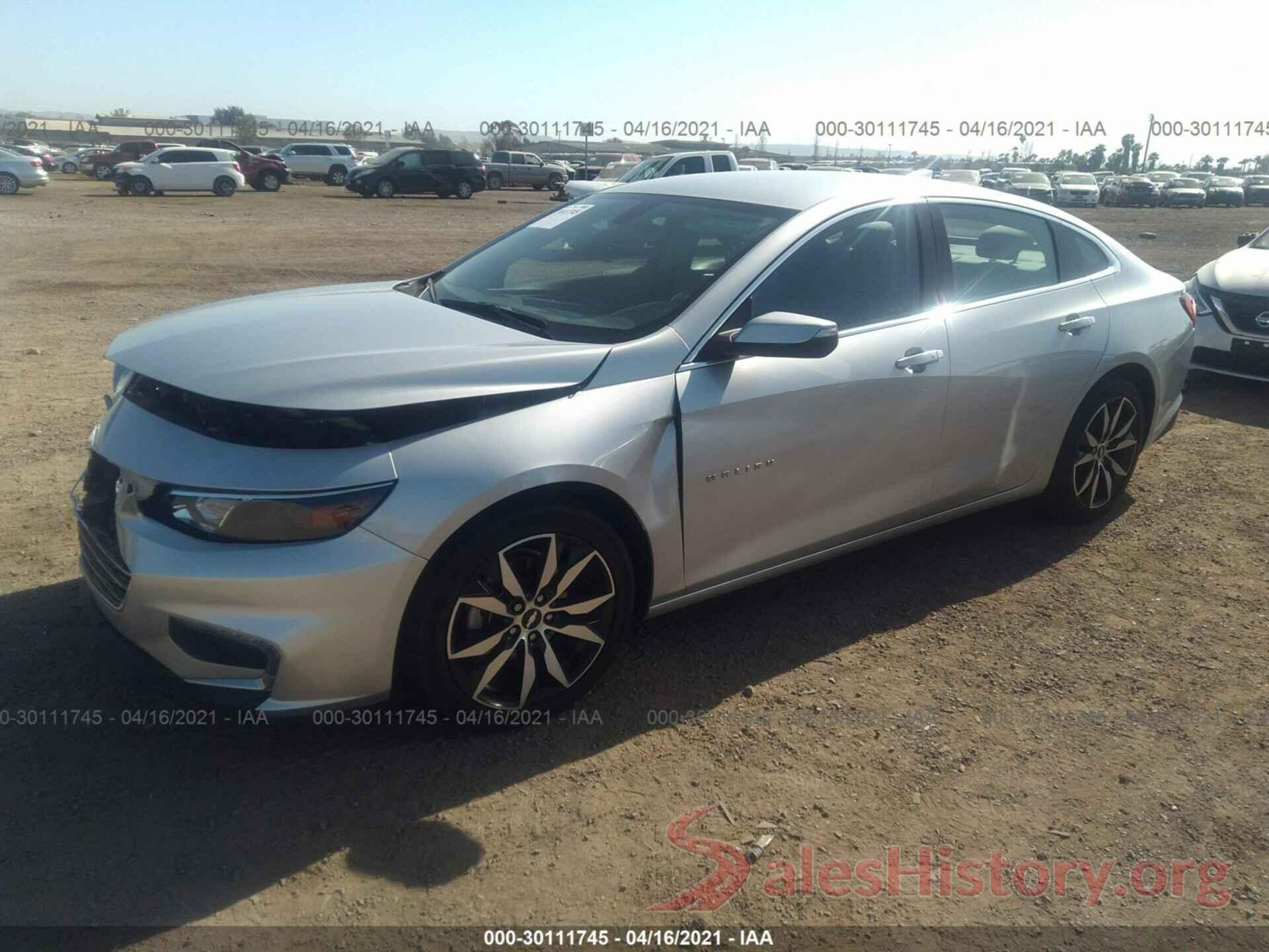 1G1ZD5STXJF291467 2018 CHEVROLET MALIBU