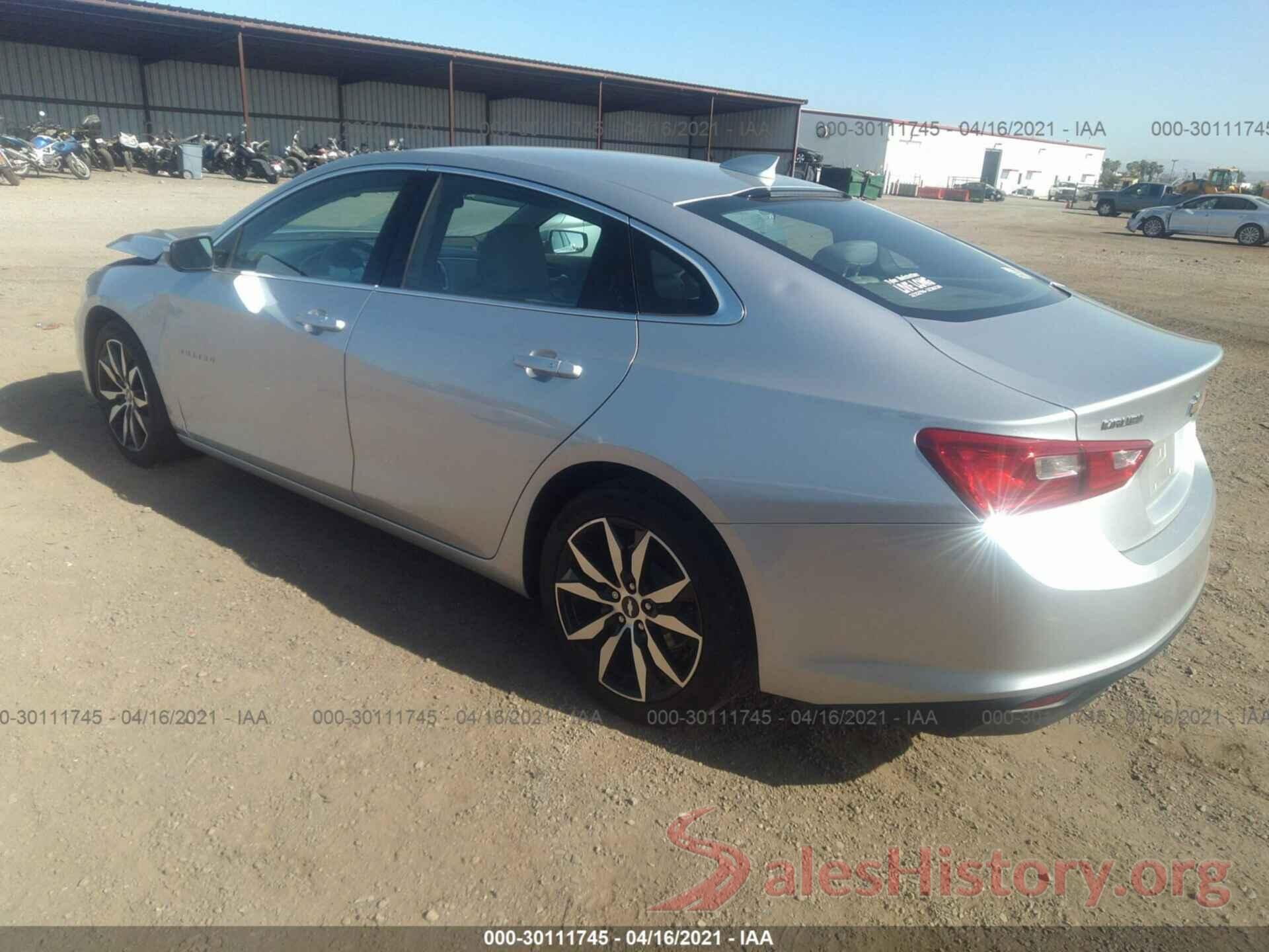 1G1ZD5STXJF291467 2018 CHEVROLET MALIBU