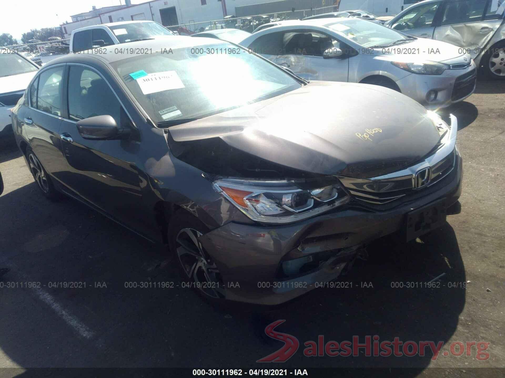 1HGCR2F30HA266786 2017 HONDA ACCORD SEDAN