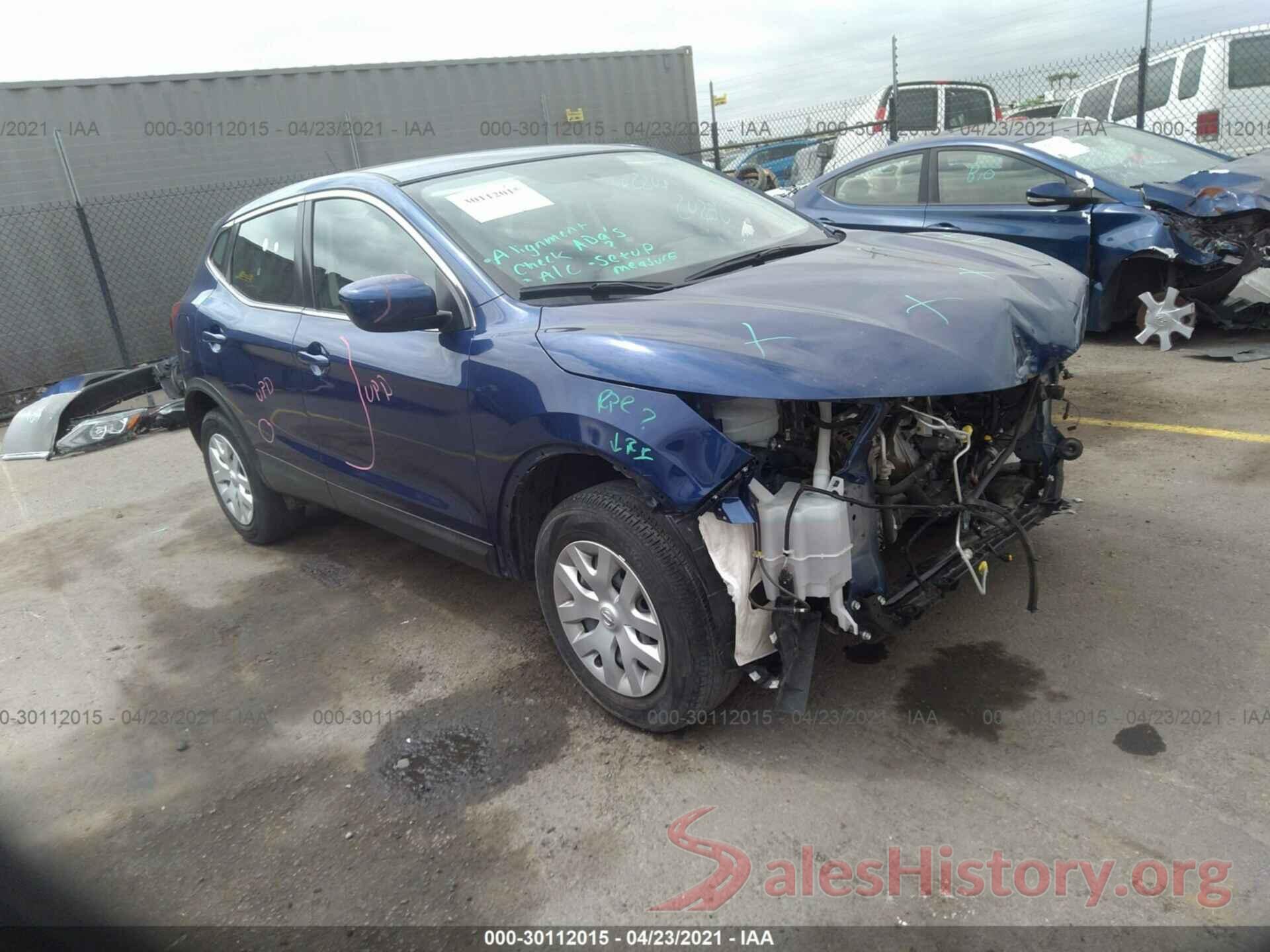 JN1BJ1CP0KW216793 2019 NISSAN ROGUE SPORT