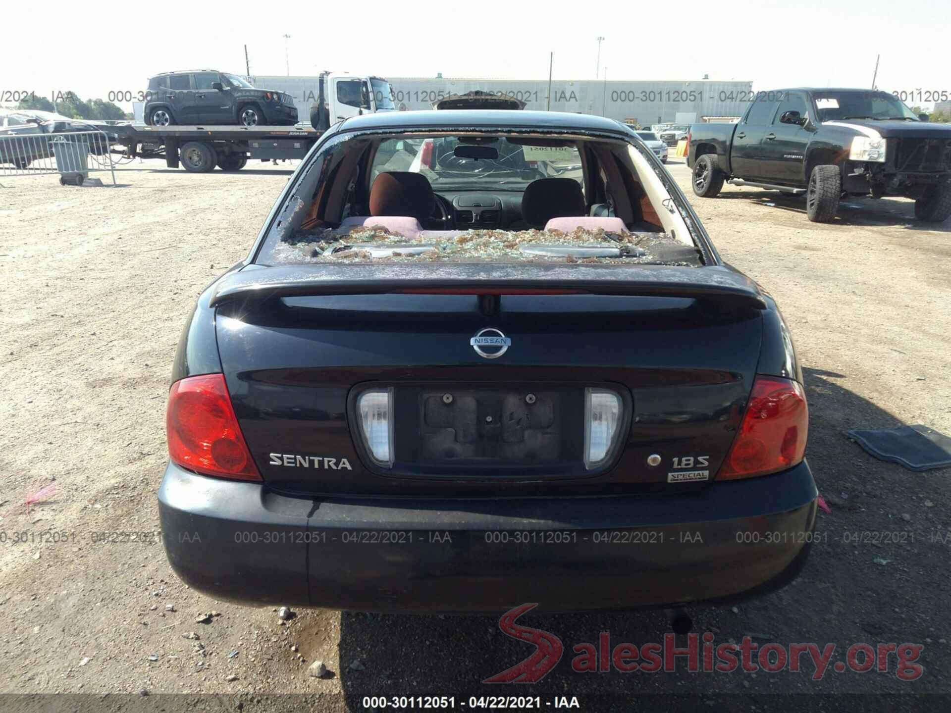 5TFAW5F18JX707906 2006 NISSAN SENTRA