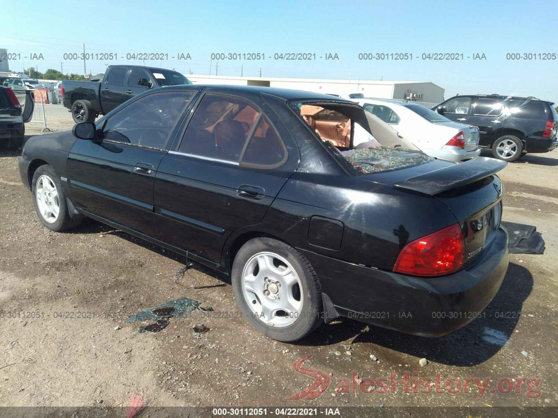 5TFAW5F18JX707906 2006 NISSAN SENTRA