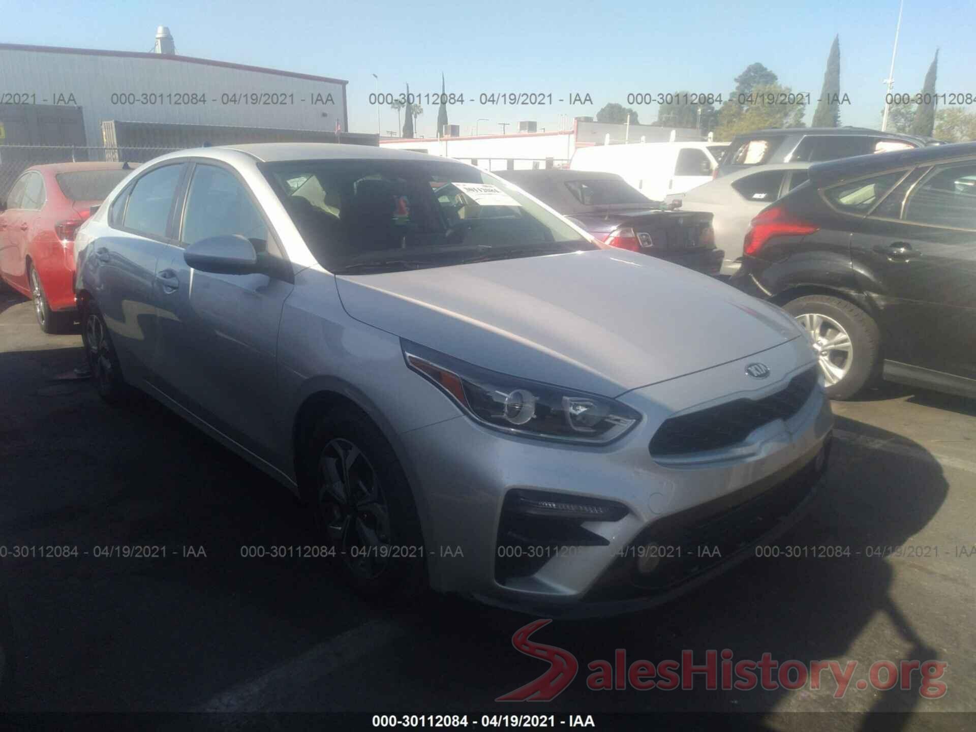 3KPF24AD1LE174894 2020 KIA FORTE