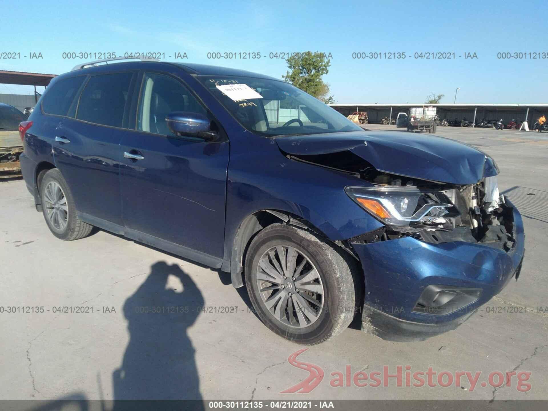 5N1DR2MMXHC651416 2017 NISSAN PATHFINDER