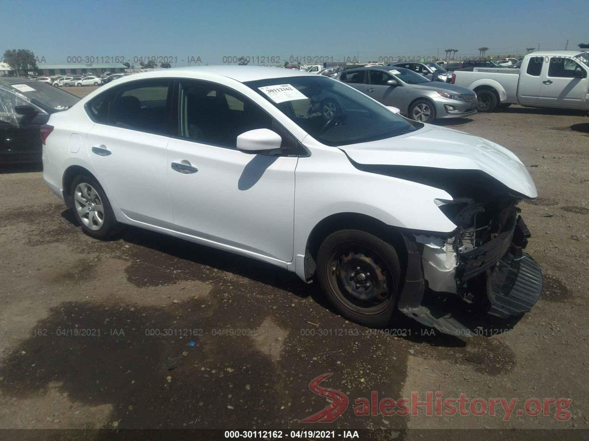 3N1AB7AP8KY251377 2019 NISSAN SENTRA