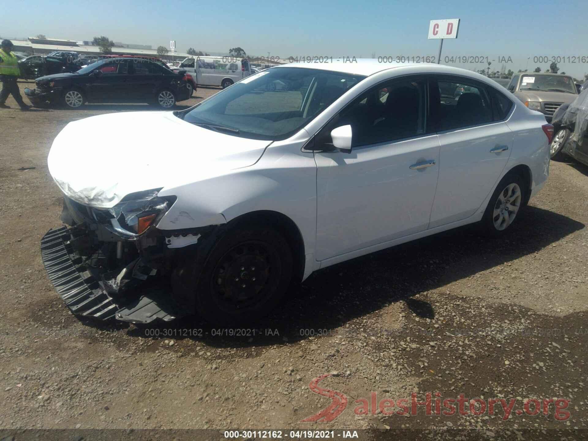 3N1AB7AP8KY251377 2019 NISSAN SENTRA