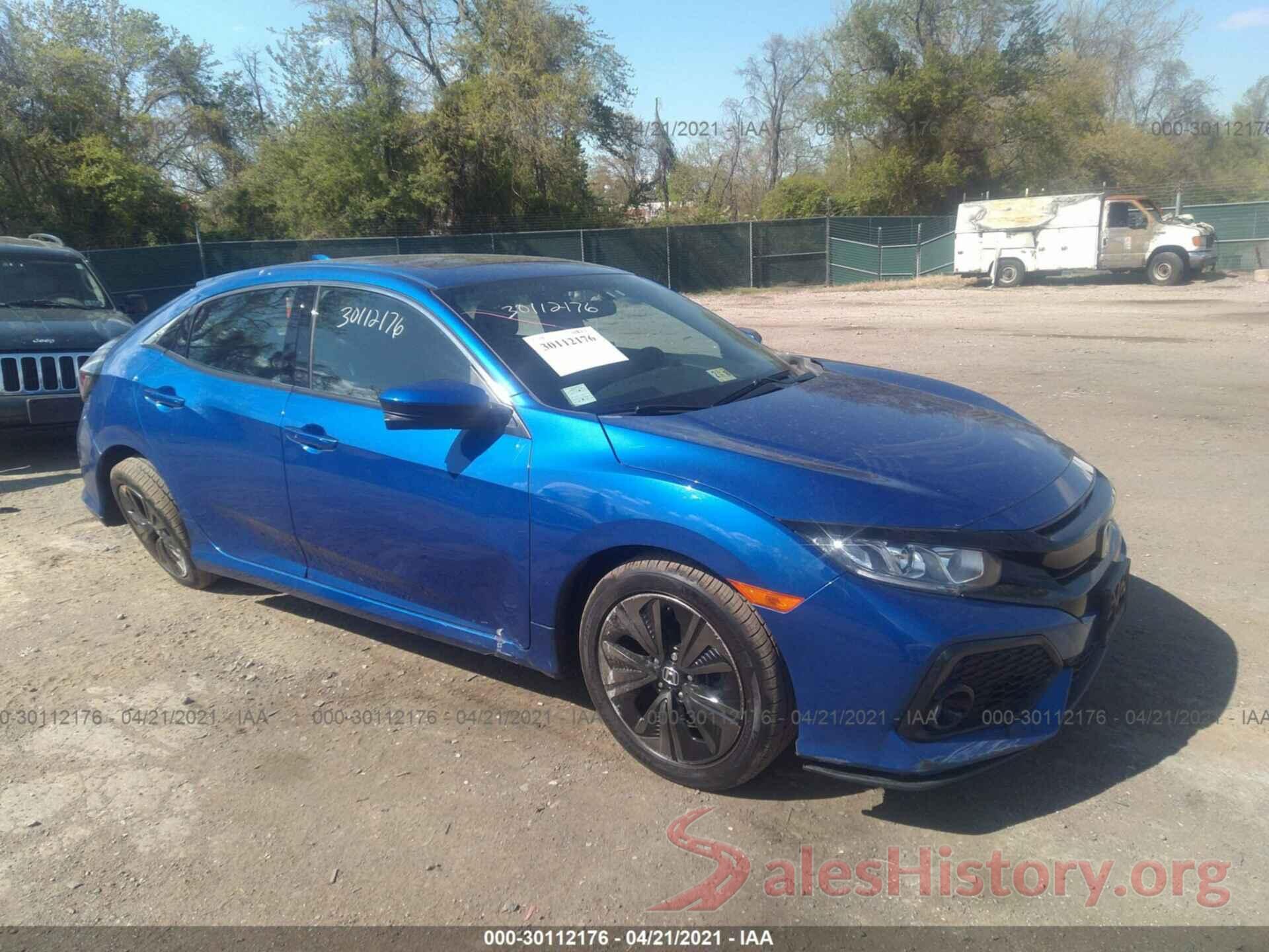 SHHFK7H53HU217101 2017 HONDA CIVIC HATCHBACK