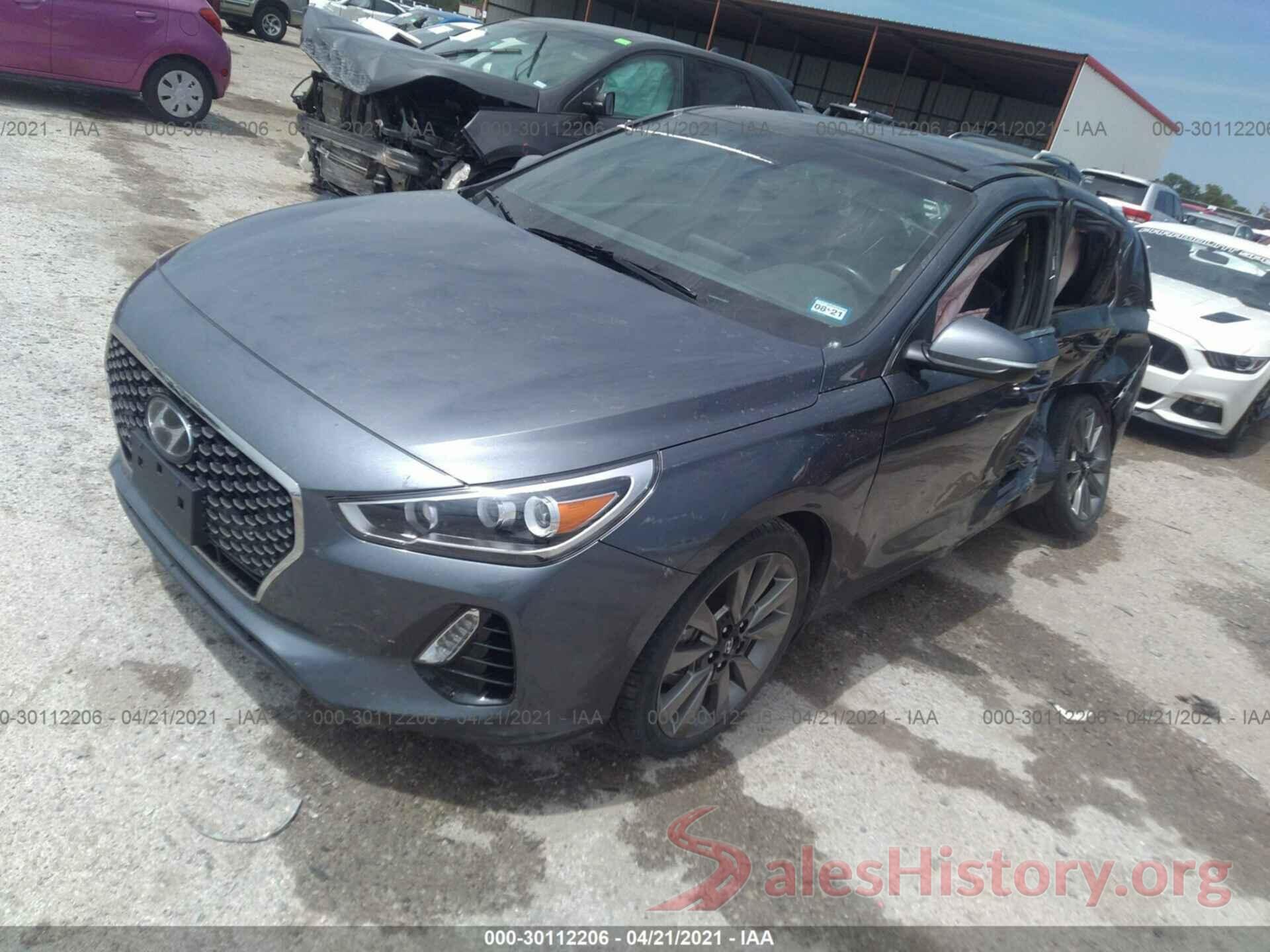 KMHH55LCXJU018437 2018 HYUNDAI ELANTRA GT