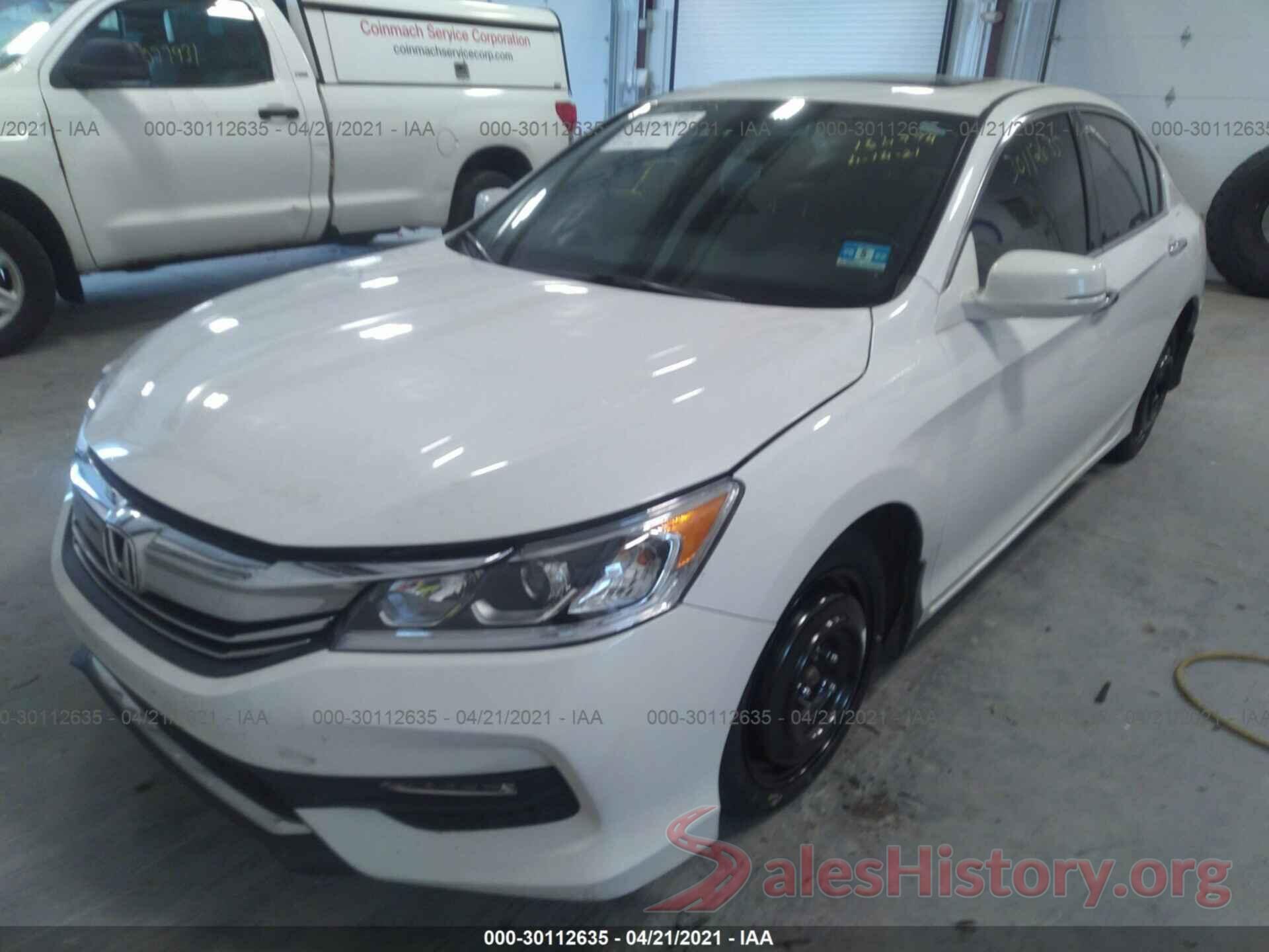 1HGCR3F82GA000489 2016 HONDA ACCORD SEDAN