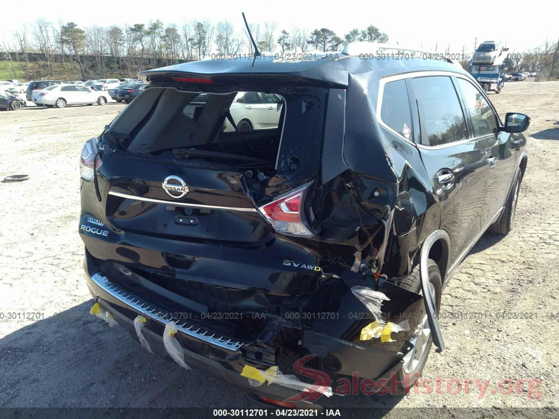 KNMAT2MV0GP649411 2016 NISSAN ROGUE