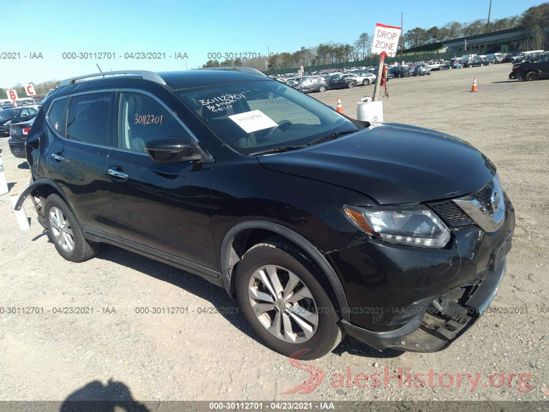 KNMAT2MV0GP649411 2016 NISSAN ROGUE