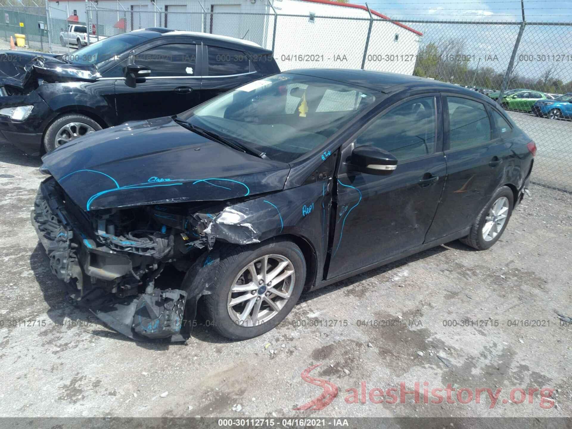 1FADP3F23GL257546 2016 FORD FOCUS