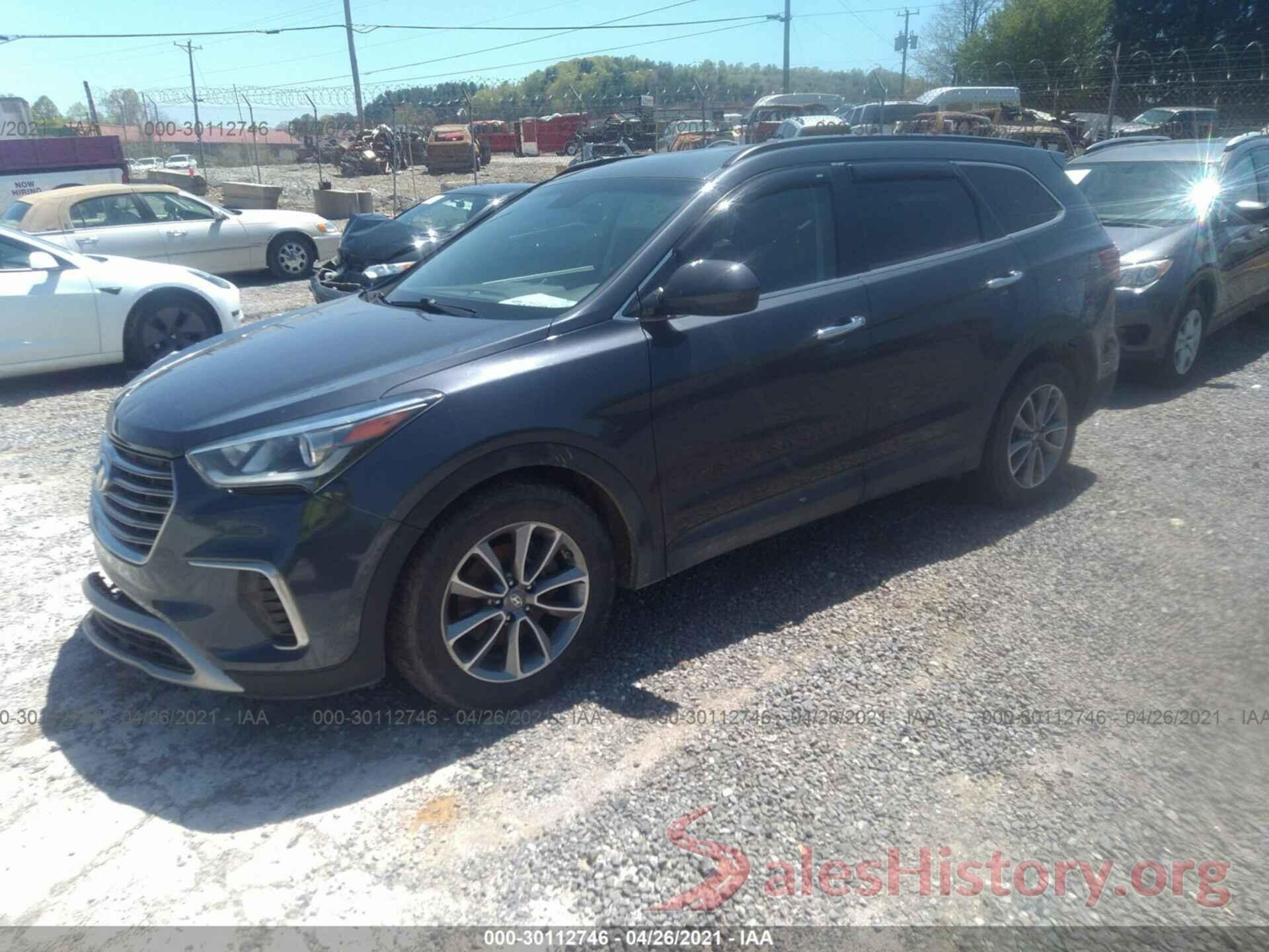 KM8SMDHF7HU190702 2017 HYUNDAI SANTA FE