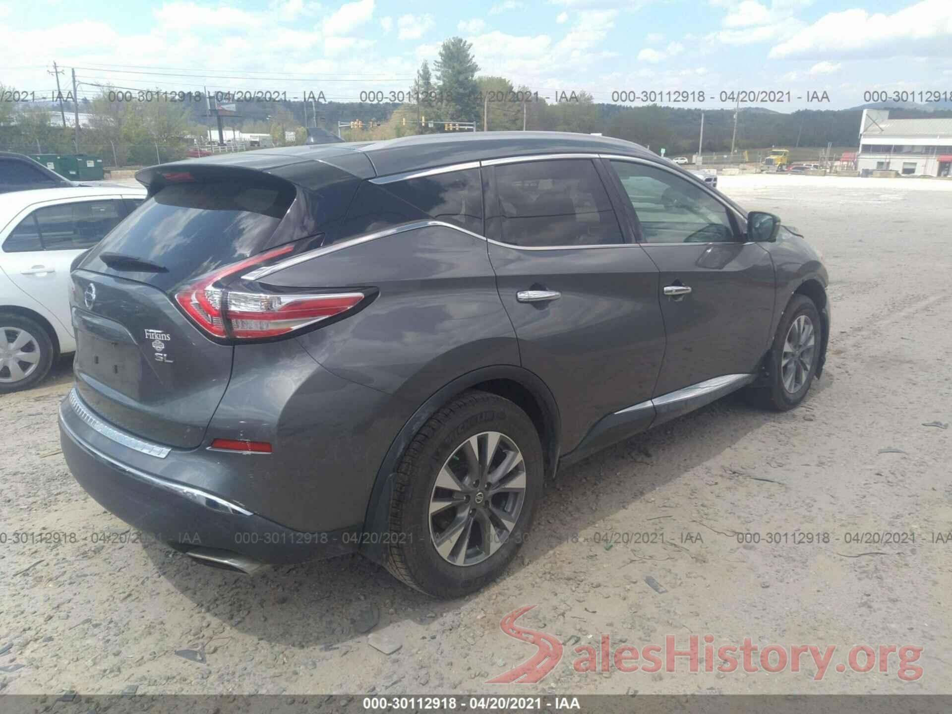 5N1AZ2MG2GN149709 2016 NISSAN MURANO