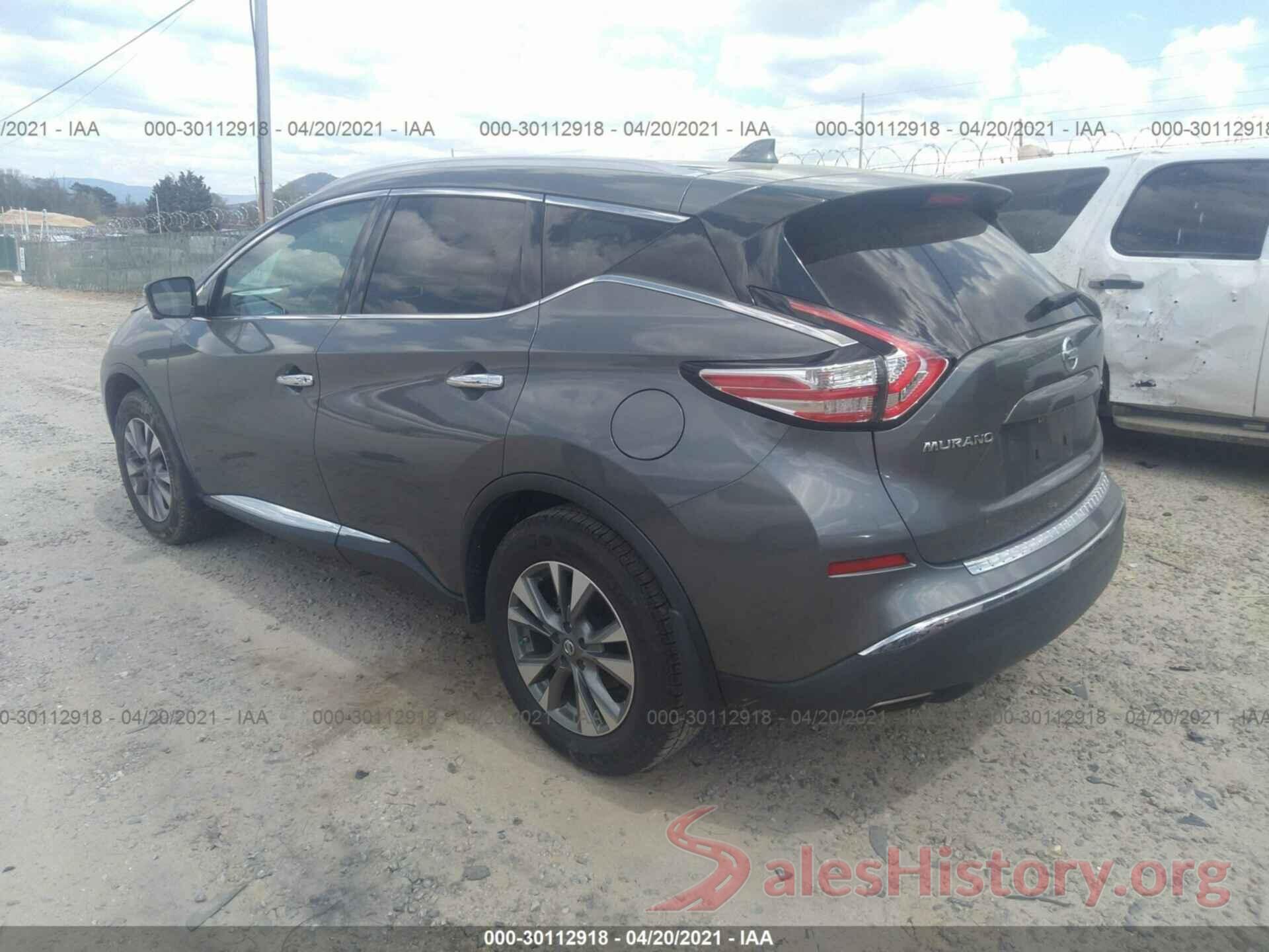 5N1AZ2MG2GN149709 2016 NISSAN MURANO