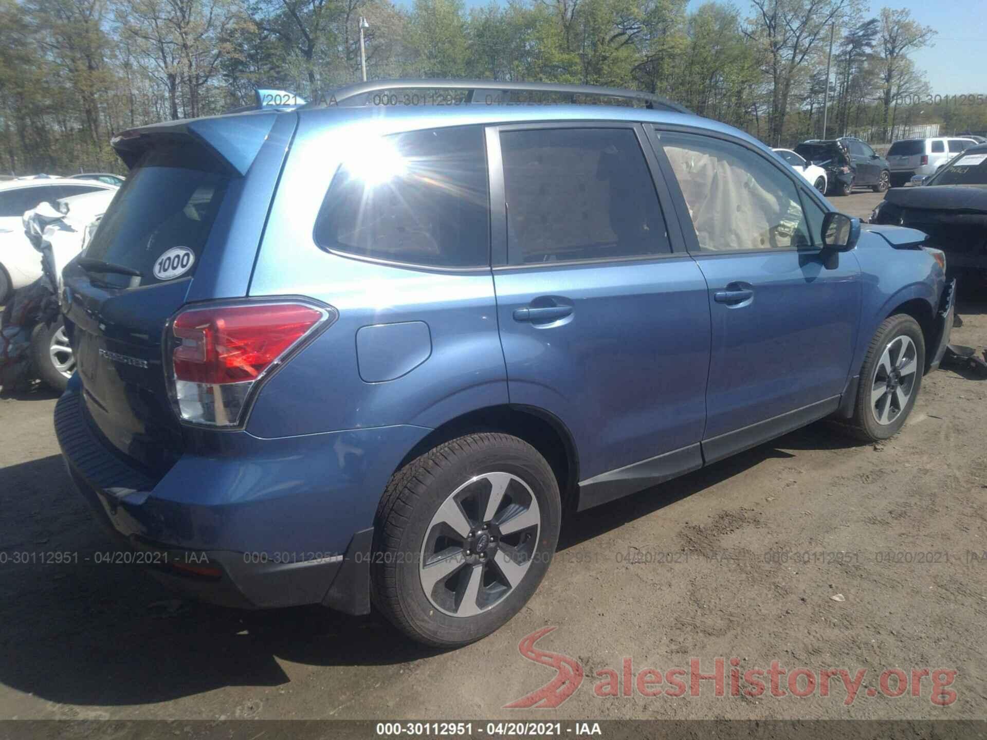 JF2SJAGCXJH591468 2018 SUBARU FORESTER